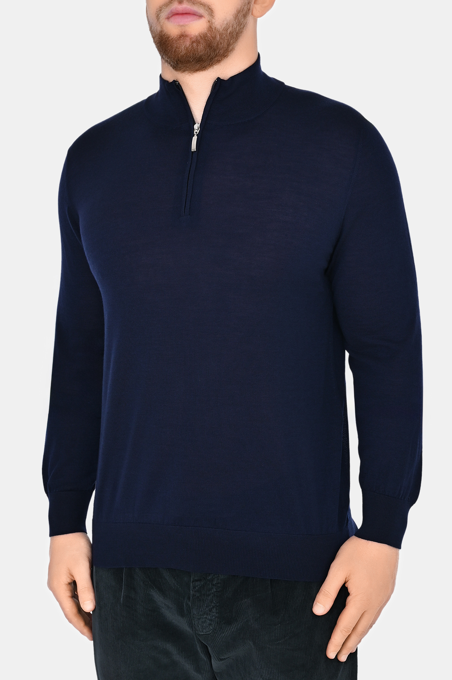 Свитер с высоким воротом DORIANI CASHMERE 18181/B-NoAnt , цвет: Темно-синий, Мужской