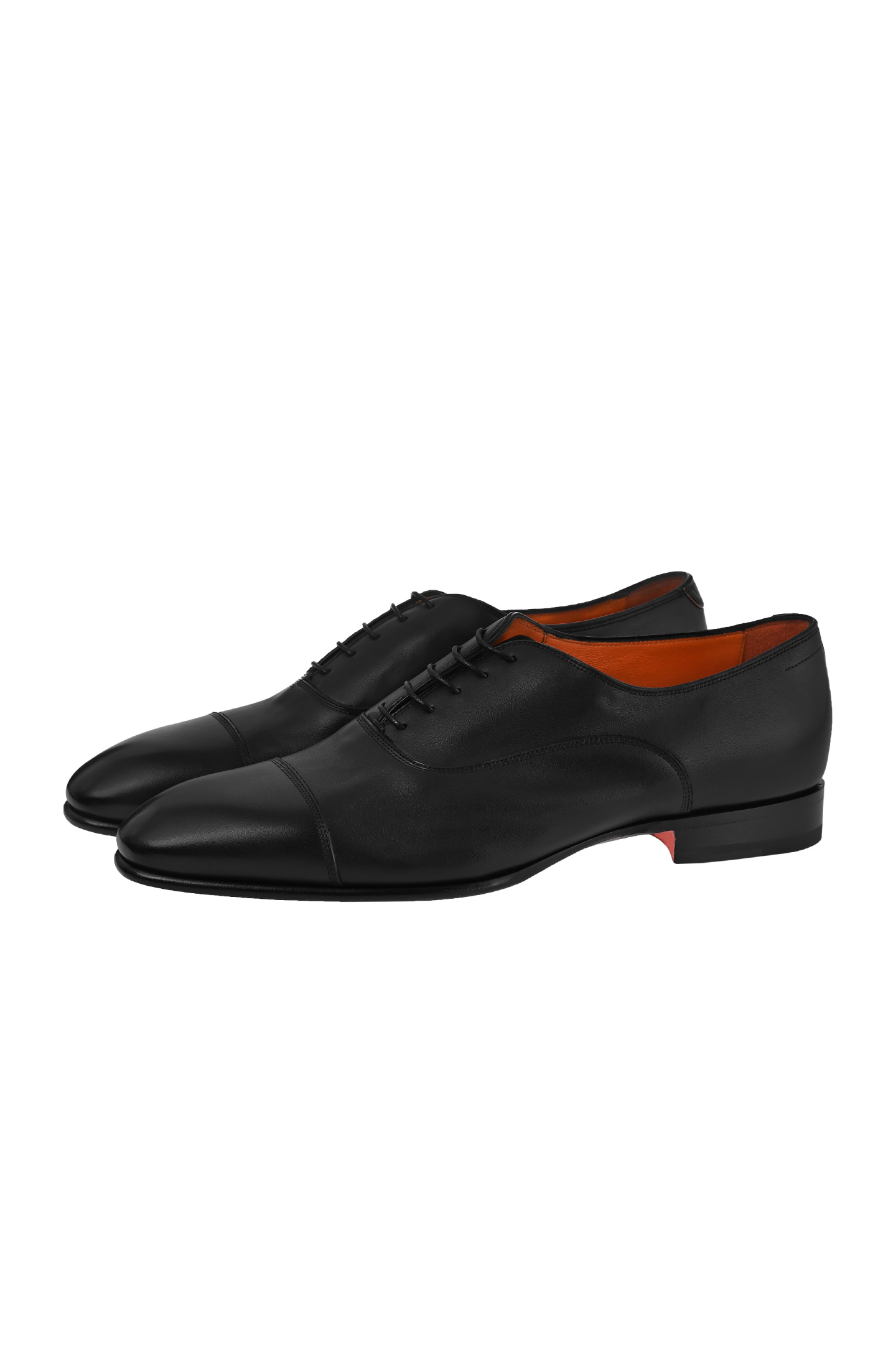 Туфли SANTONI MCAG18883BA1GMEMN01, цвет: Черный, Мужской