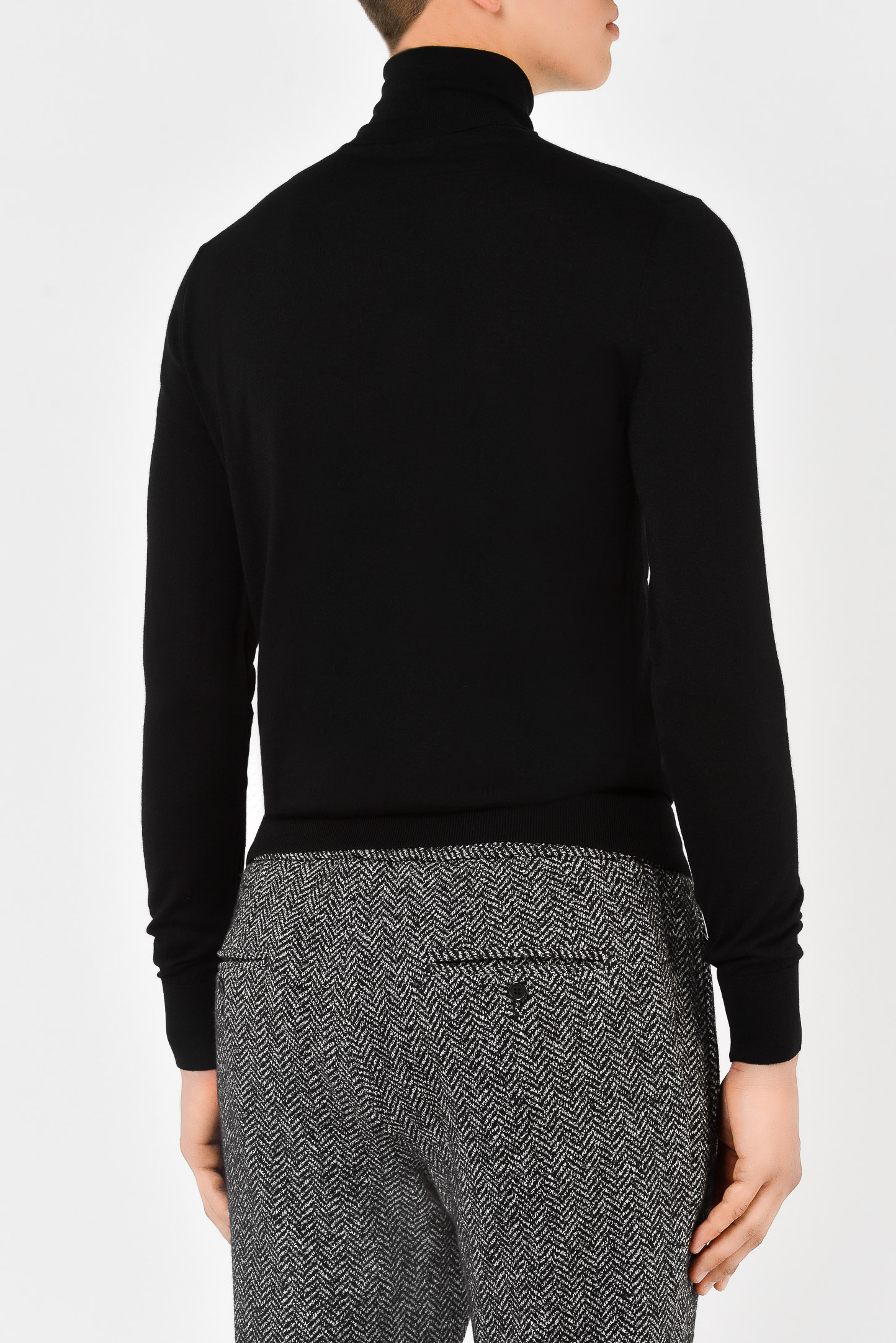 Водолазка DOLCE & GABBANA GXB00Z JAVWH, цвет: Черный, Мужской