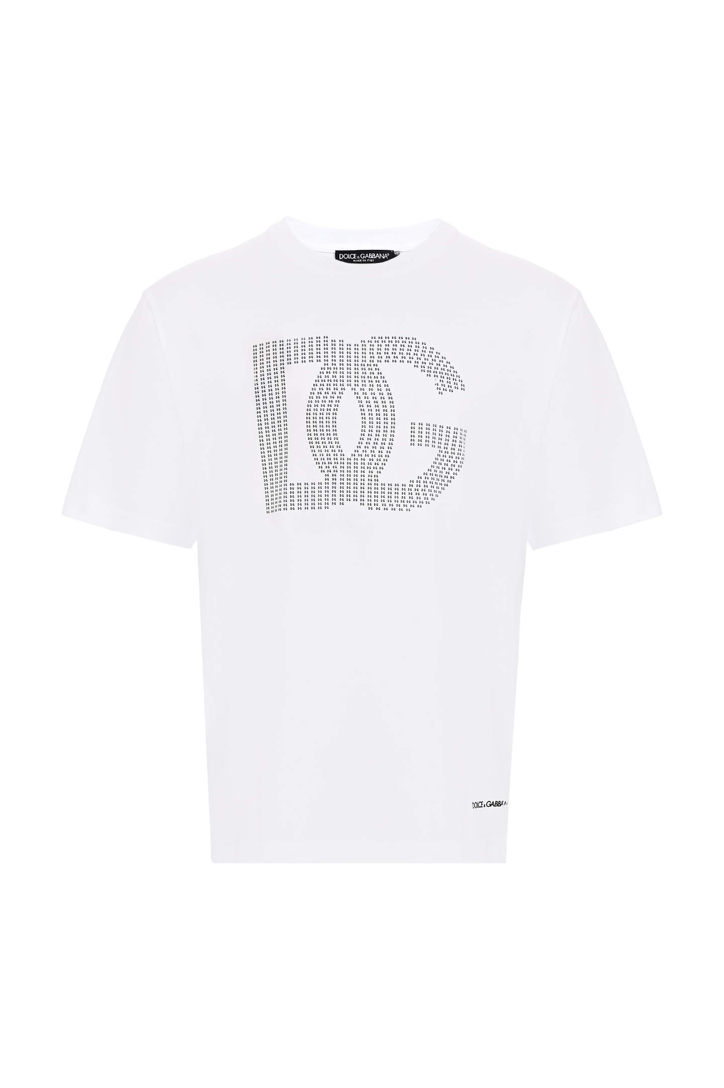Футболка DOLCE & GABBANA G8PN9T G7O4O, цвет: Белый, Мужской