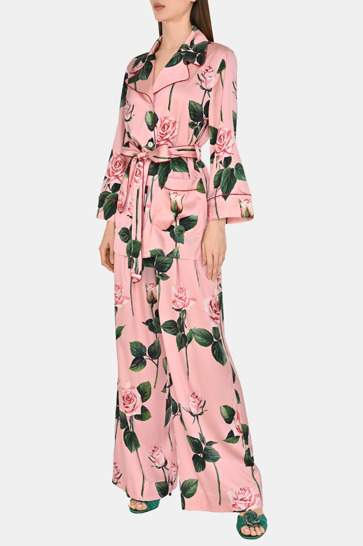Блуза DOLCE & GABBANA F5T44T FSA7D, цвет: Разноцветный, Женский