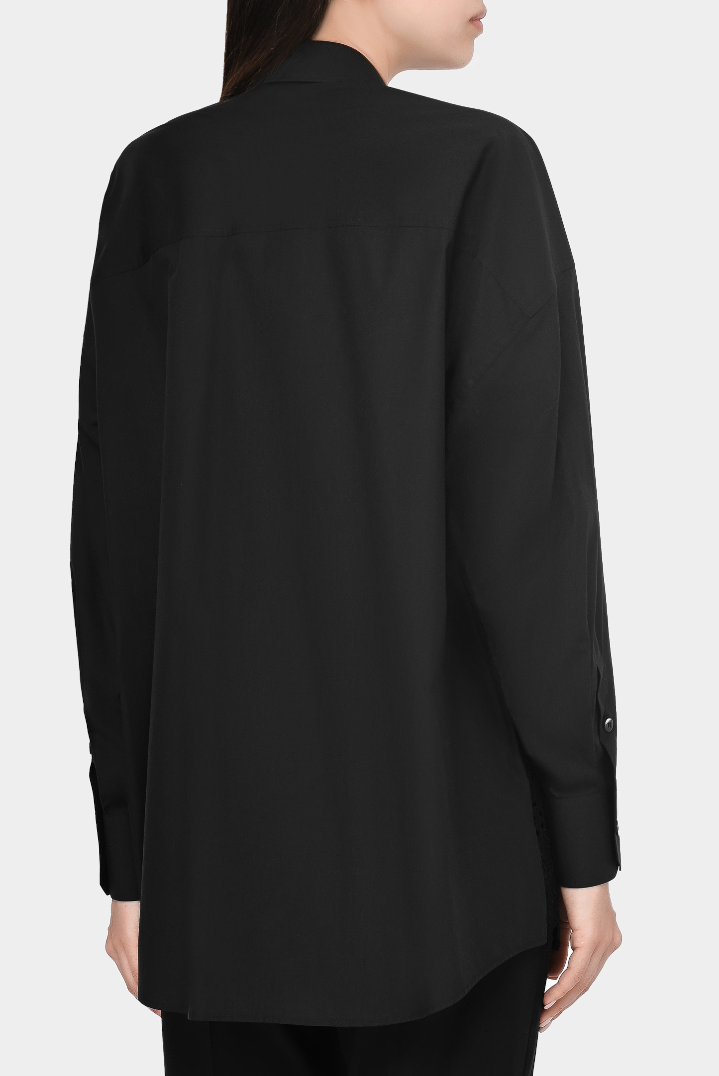 Блуза DOLCE & GABBANA F5O64T FU5K9, цвет: Черный, Женский