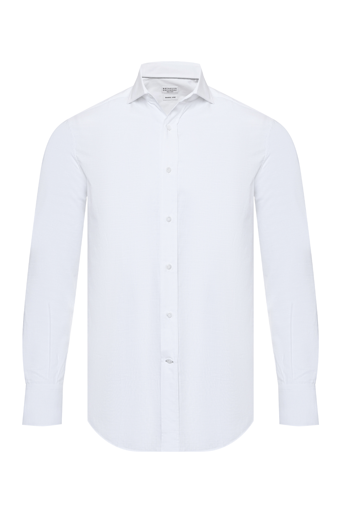 Рубашка BRUNELLO  CUCINELLI MS6660028, цвет: Белый, Мужской