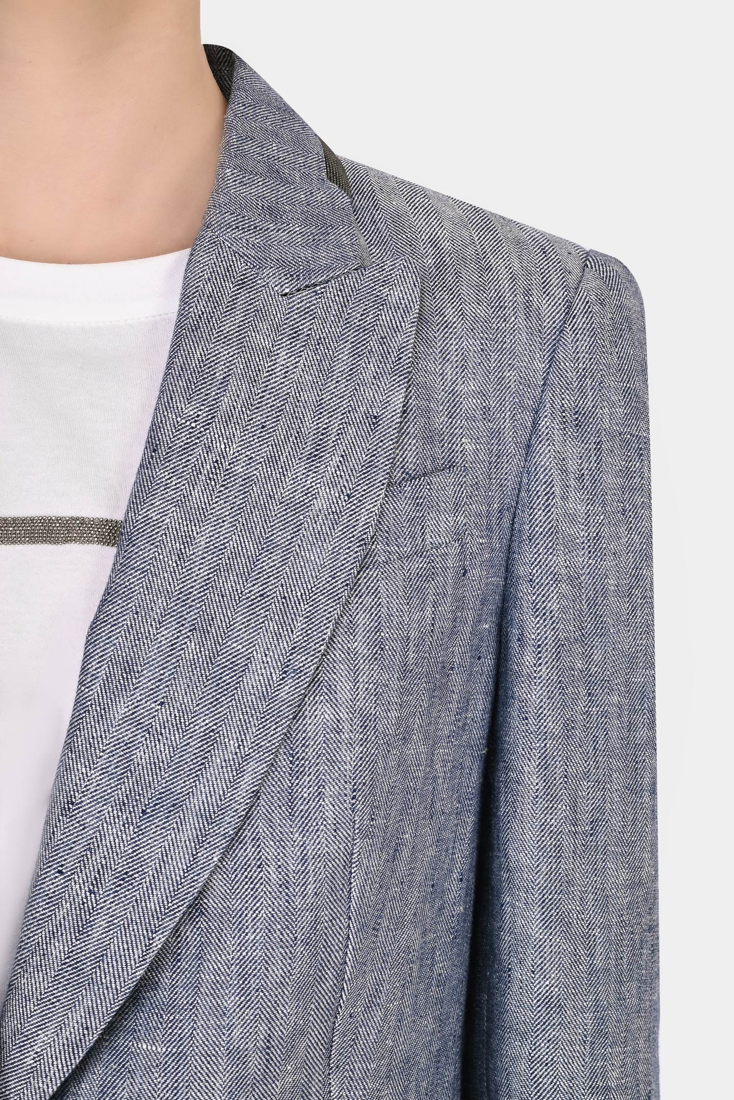 Жакет BRUNELLO  CUCINELLI MW4592016, цвет: Синий, Женский