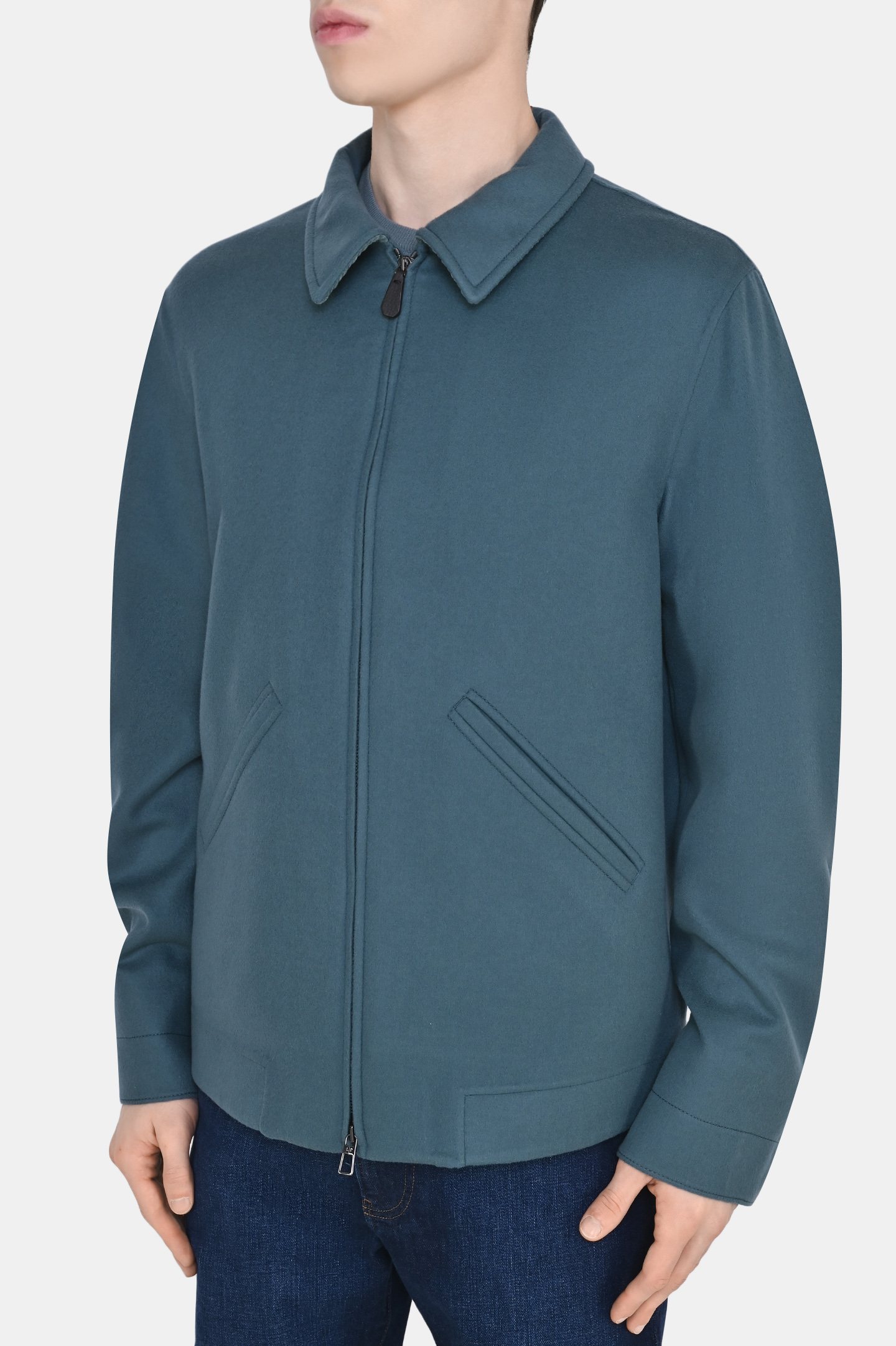 Куртка LORO PIANA FAM4588, цвет: Синий, Мужской
