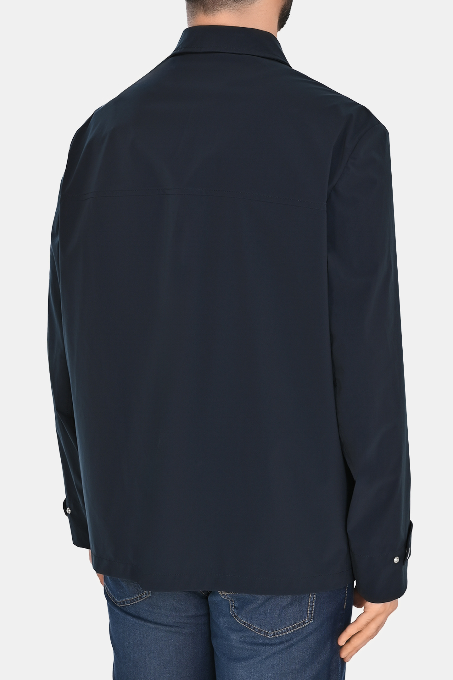Куртка BRUNELLO  CUCINELLI MR4566490, цвет: Темно-синий, Мужской