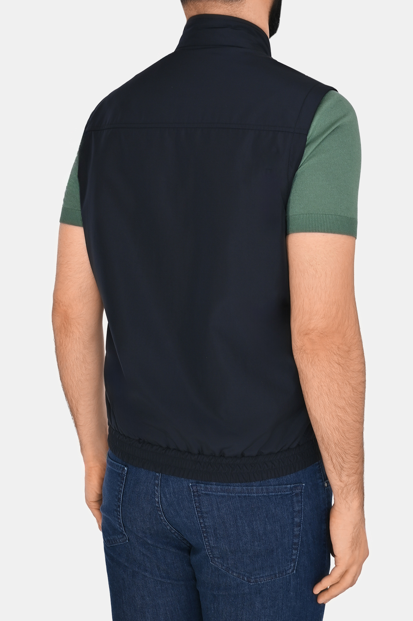 Жилет CANALI SG01121 O40989UG, цвет: Темно-синий, Мужской