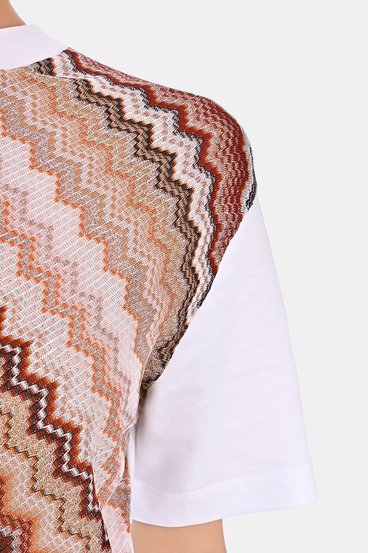 Футболка MISSONI DS25SL02-BJ00N6, цвет: Разноцветный, Женский