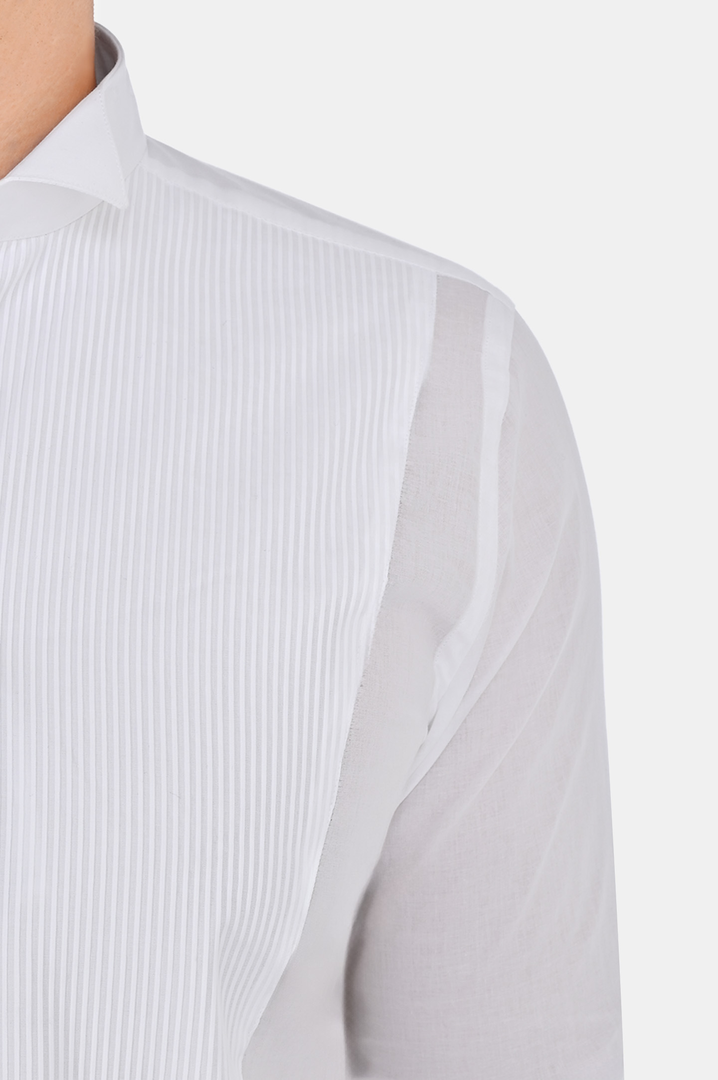 Рубашка CANALI GC00134 782, цвет: Белый, Мужской