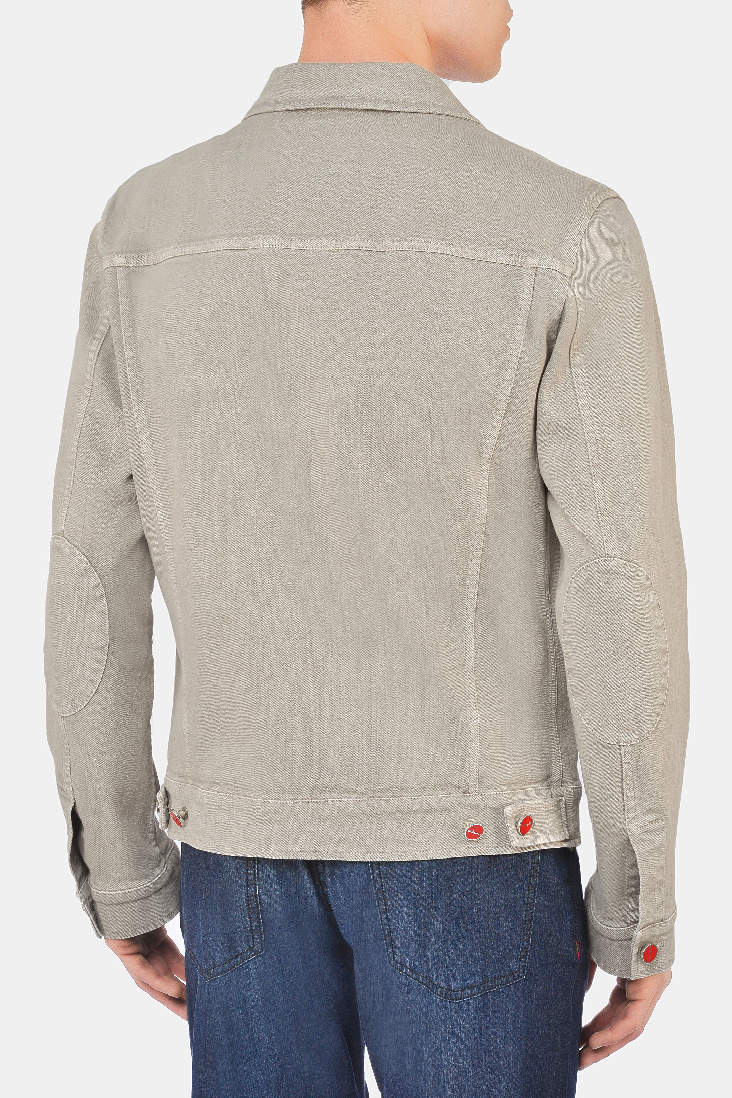 Куртка KITON UW0872V07T680, цвет: Серый, Мужской