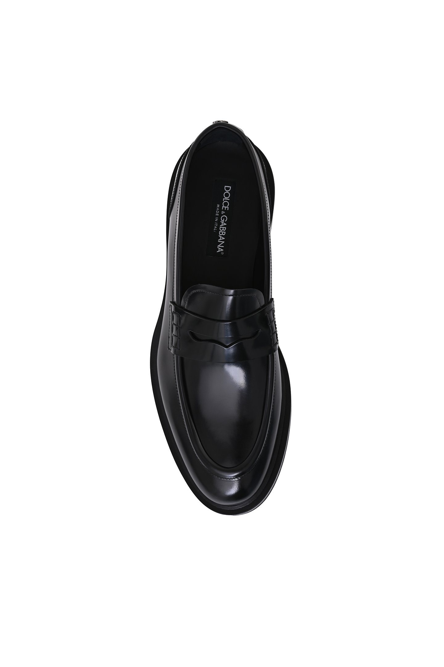 Лоферы DOLCE & GABBANA A30267 A1203, цвет: Черный, Мужской