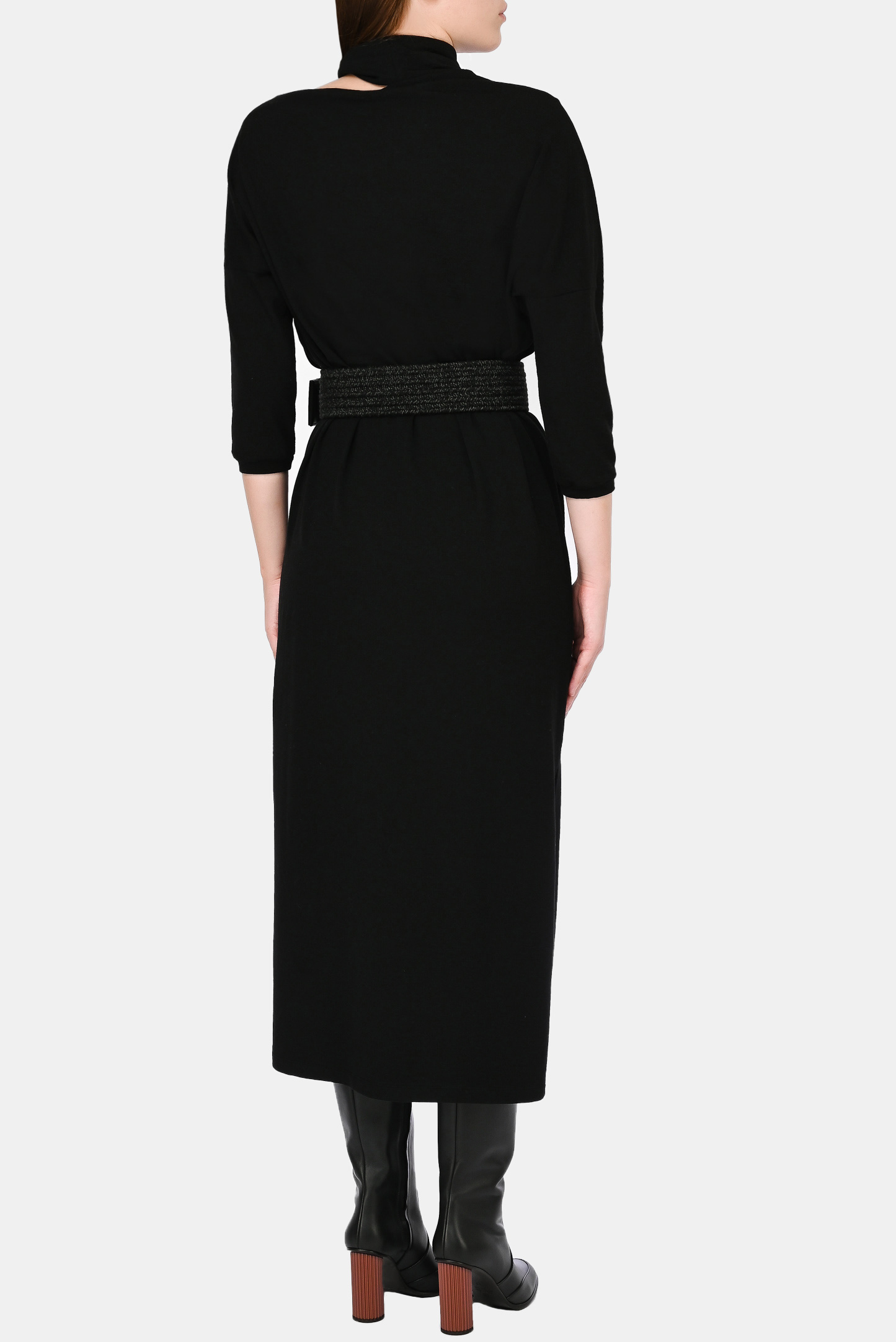 Платье BRUNELLO  CUCINELLI M0R25A4826, цвет: Черный, Женский