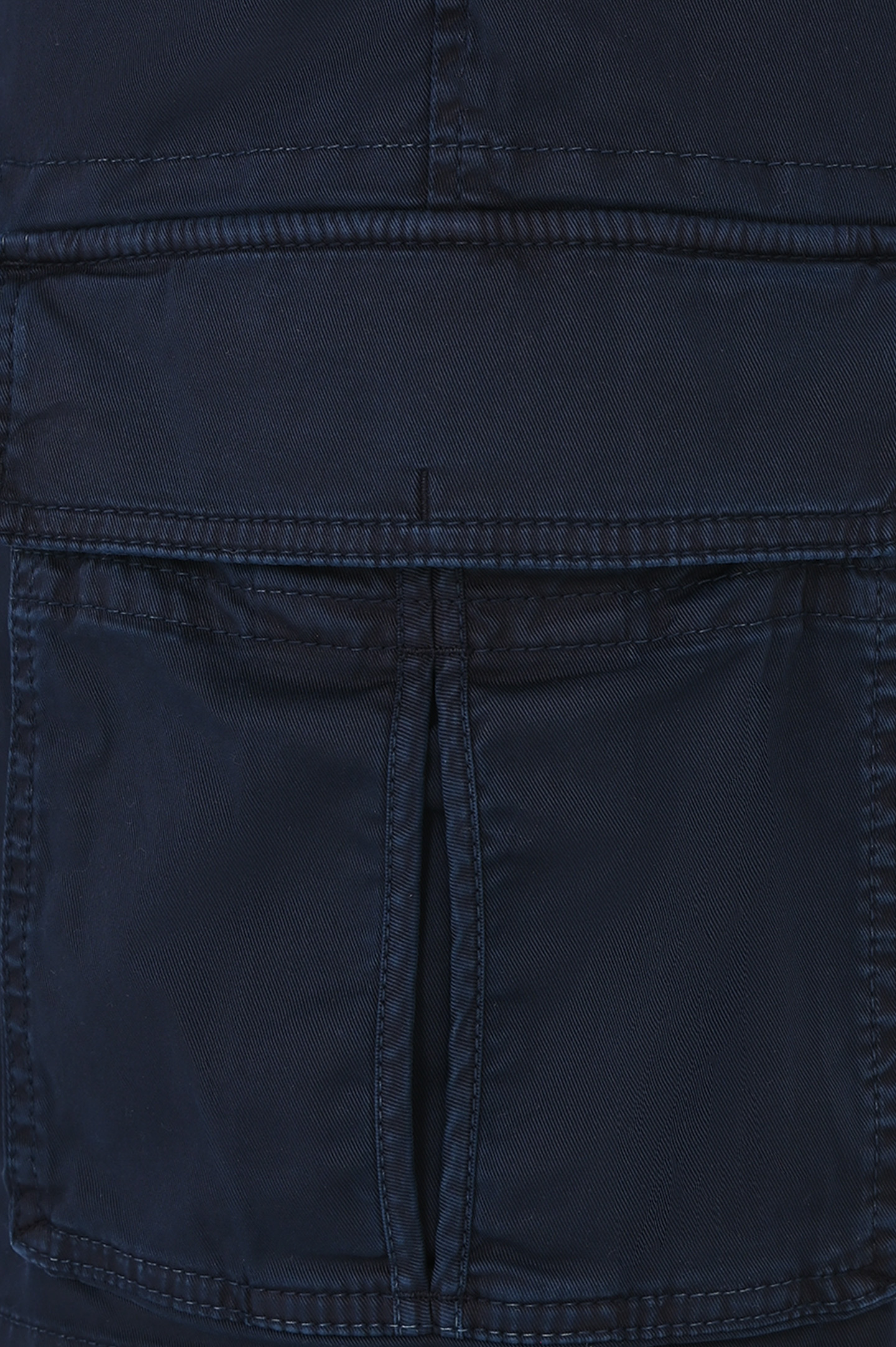 Шорты из хлопка и эластана с накладными карманами BRUNELLO  CUCINELLI M289LU0030, цвет: Темно-синий, Мужской