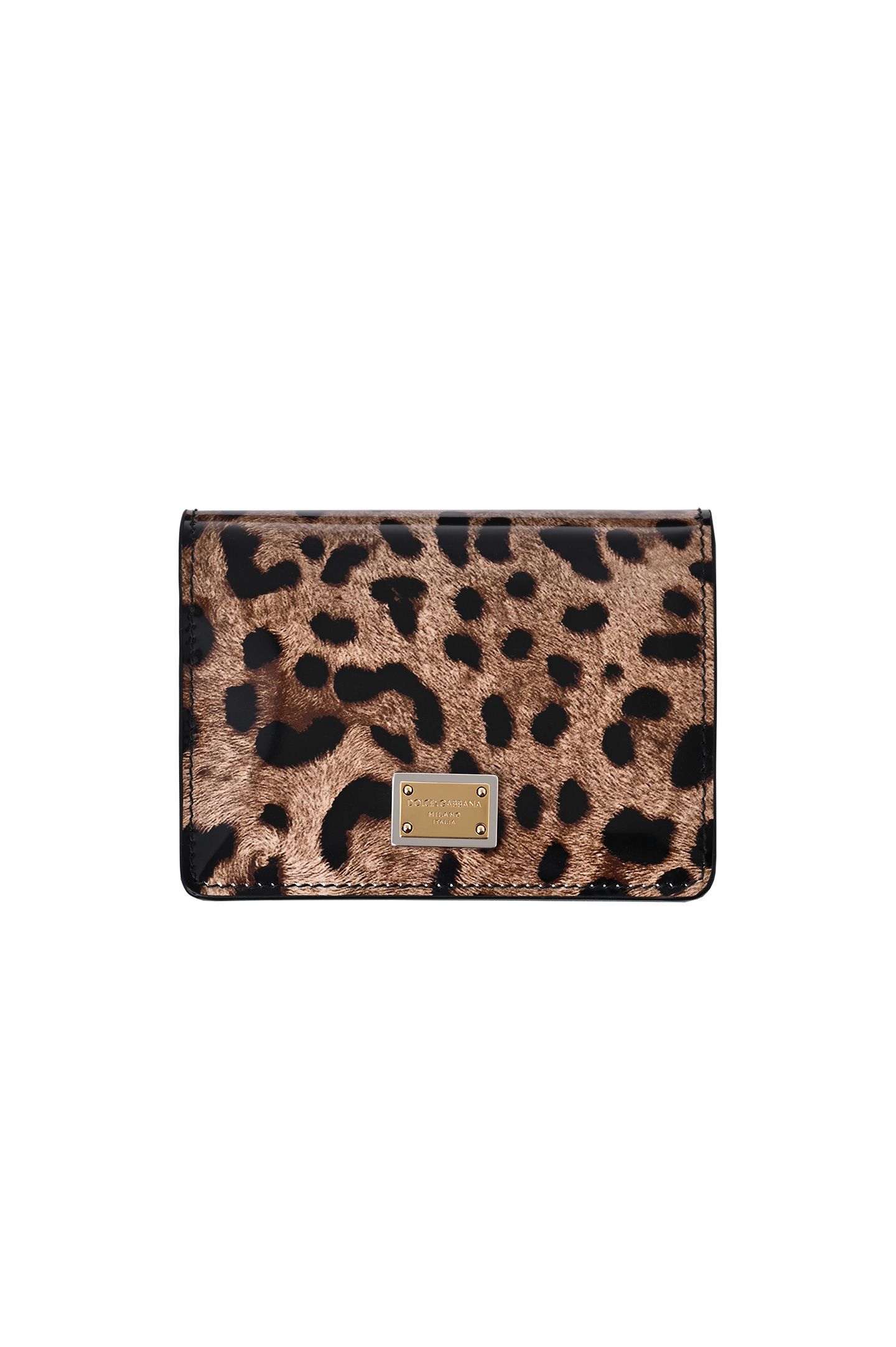 Кошелек DOLCE & GABBANA BI1211 AM568, цвет: Леопардовый, Женский