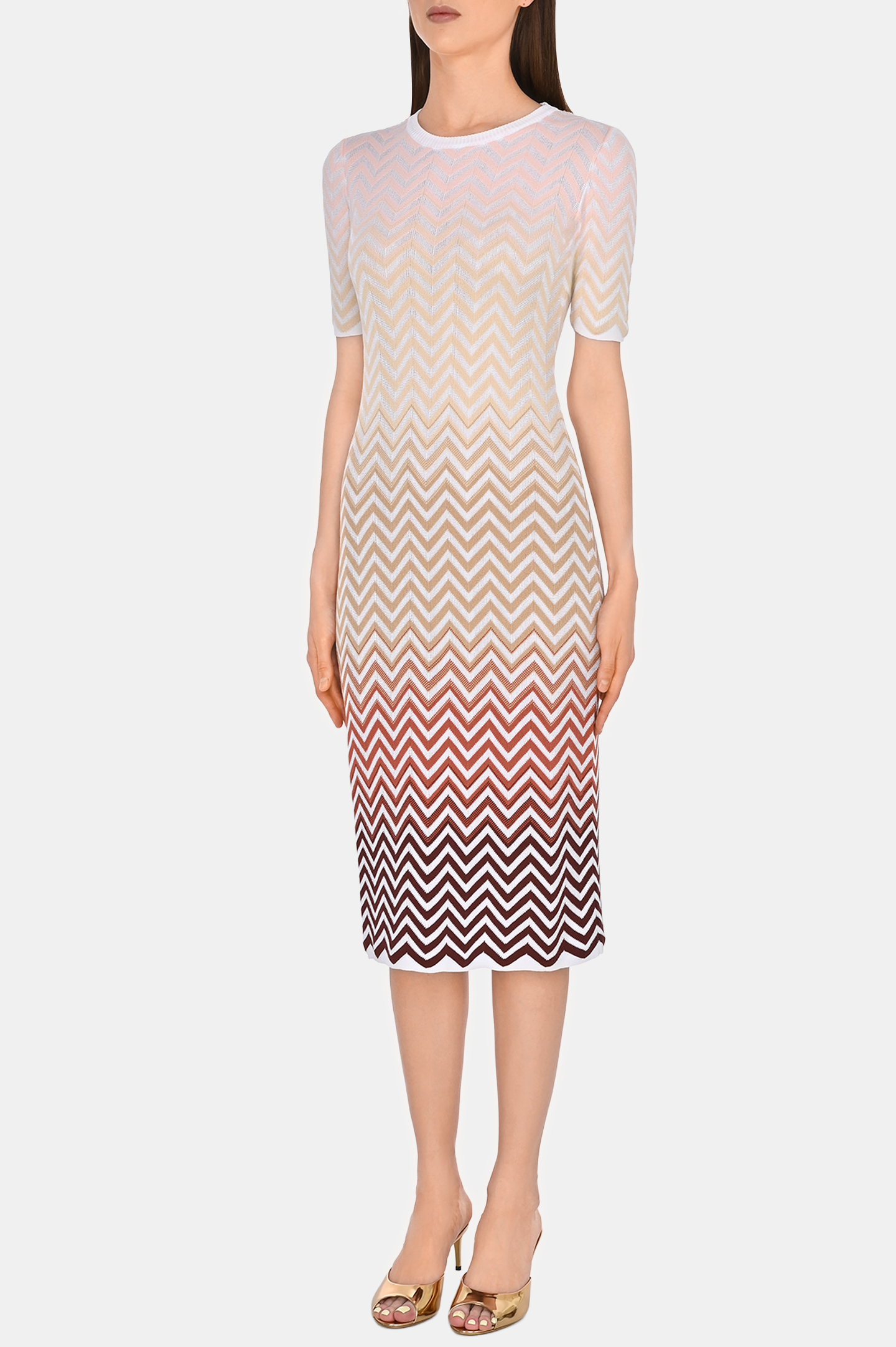 Платье MISSONI DS25SG0T-BK044V, цвет: Разноцветный, Женский