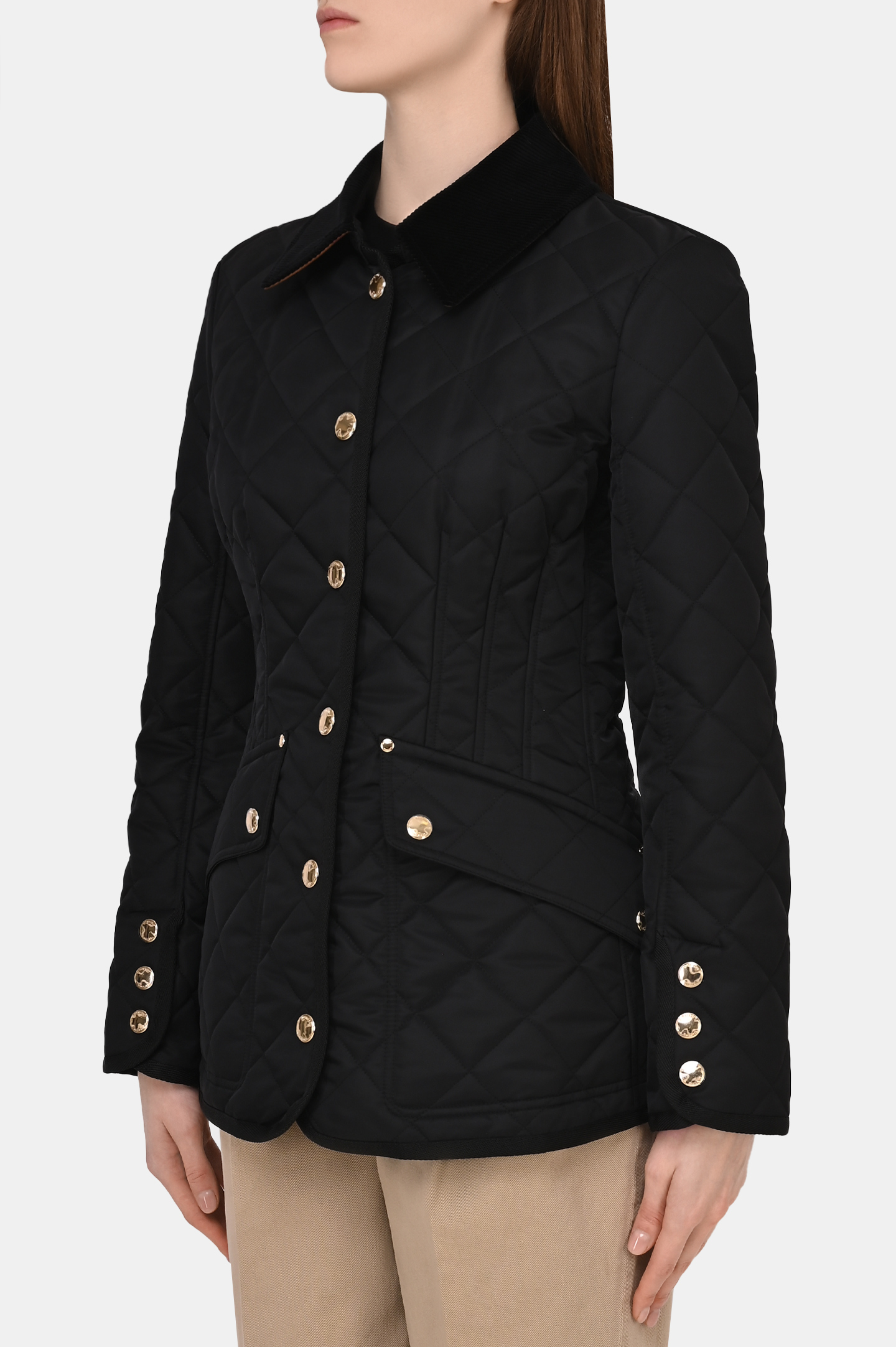 Куртка BURBERRY 8051724, цвет: Черный, Женский