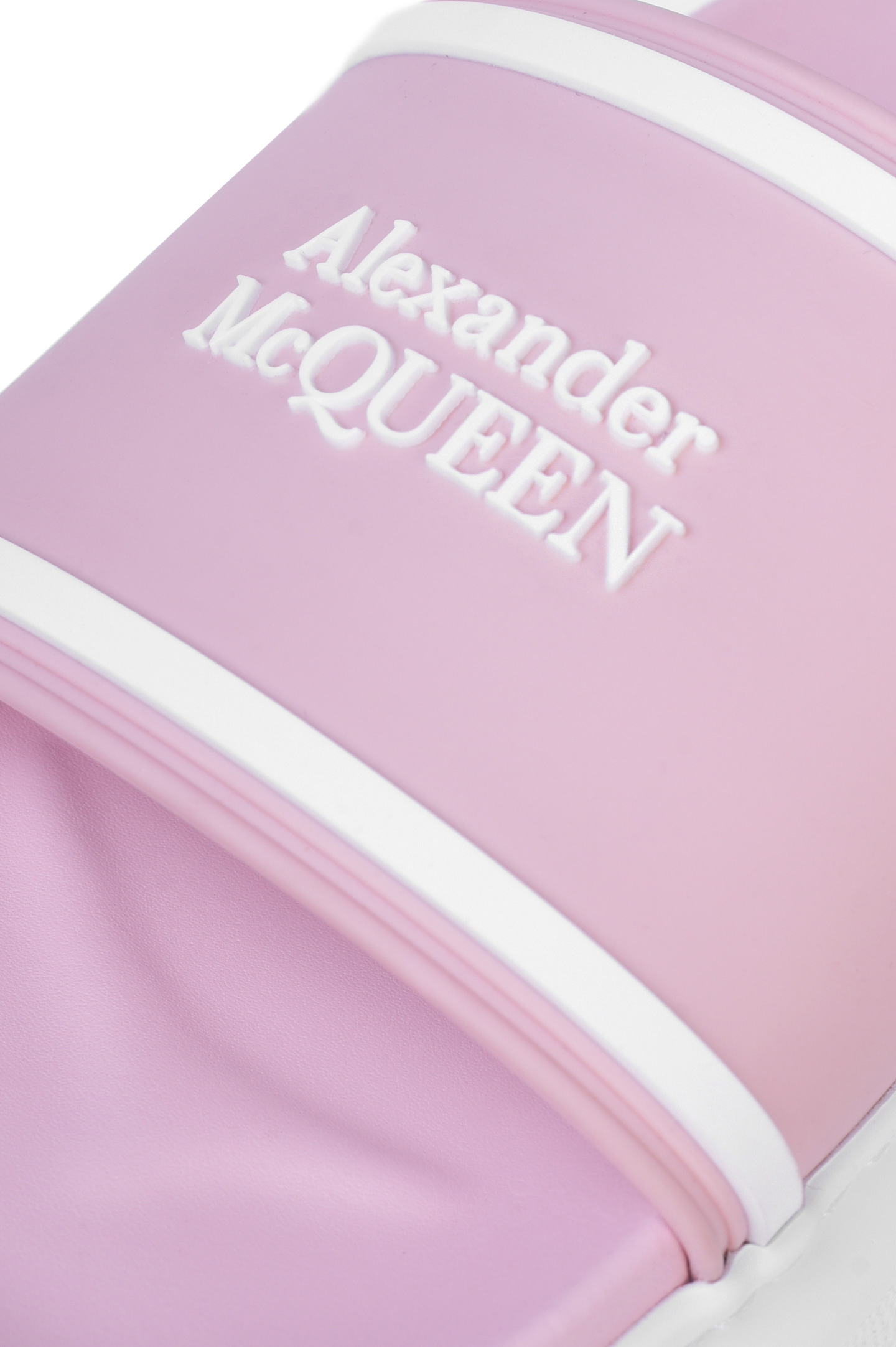 Пантолеты (Туфли) ALEXANDER MCQUEEN 633908 W4N40, цвет: Персиковый, Женский