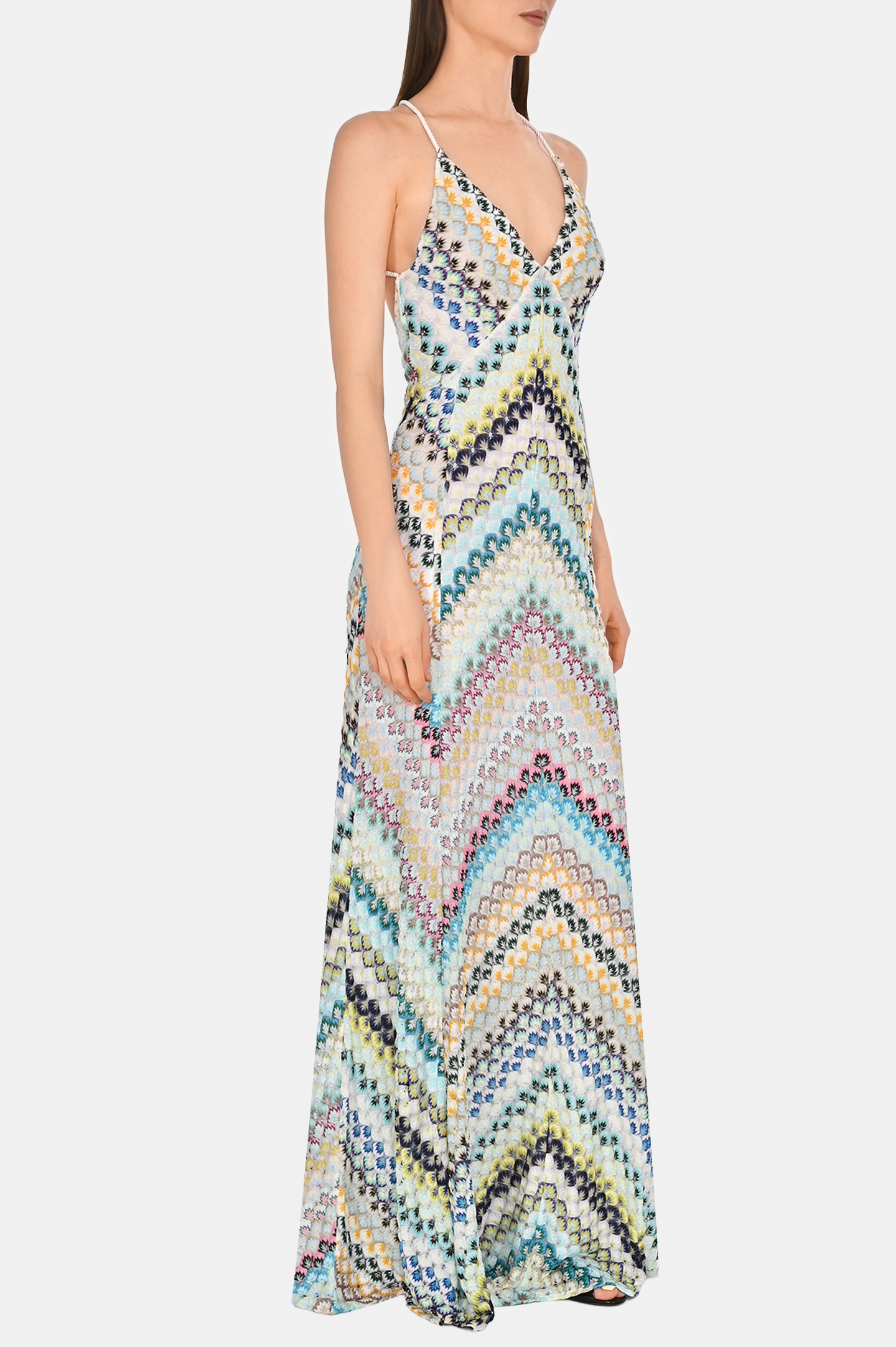 Платье MISSONI DS25SG3S-BR0133, цвет: Разноцветный, Женский