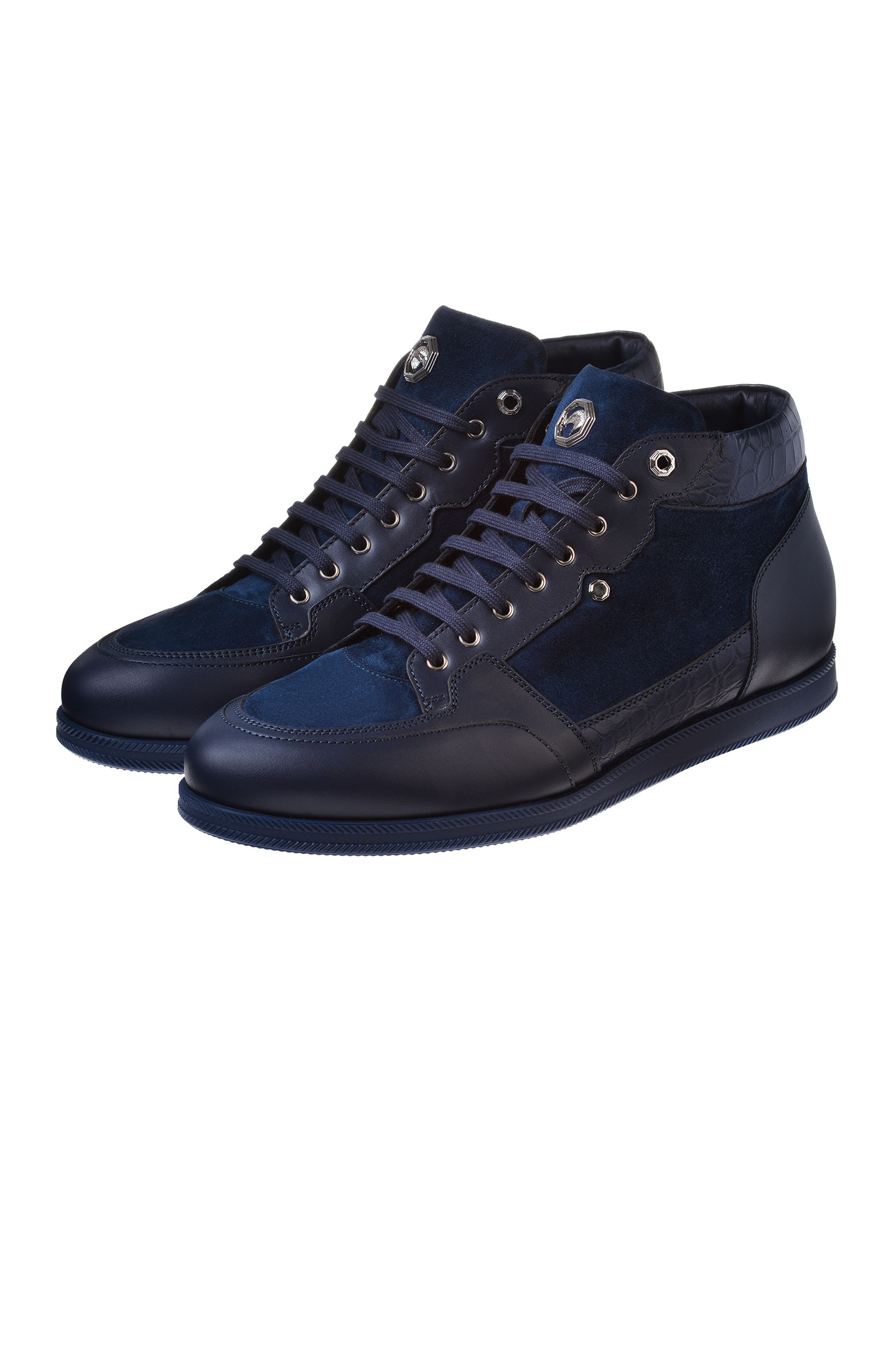 Ботинки STEFANO RICCI UF941G4096 WYSDCS, цвет: Синий, Мужской