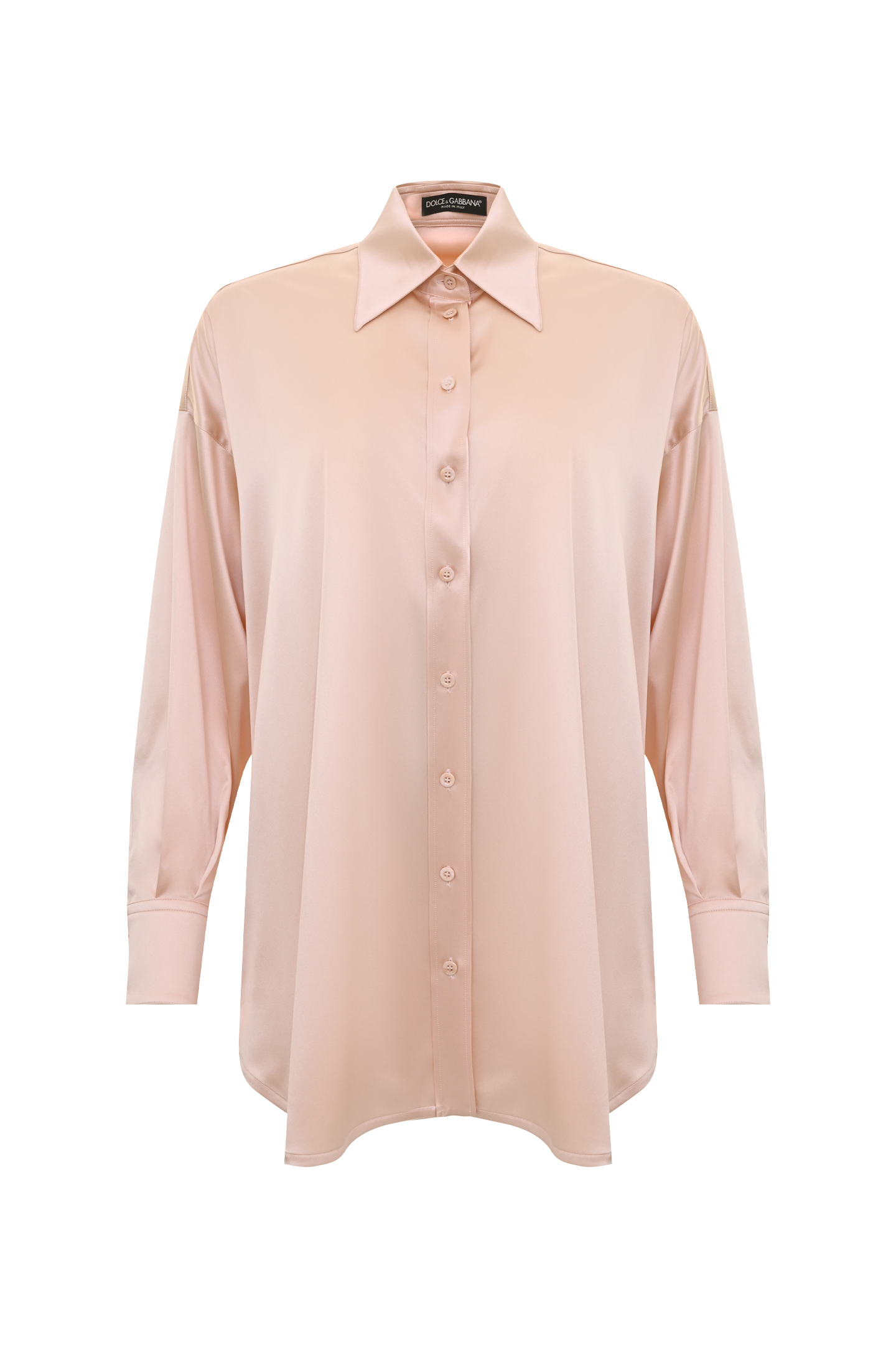 Блуза DOLCE & GABBANA F5P16T FURAG, цвет: Персиковый, Женский