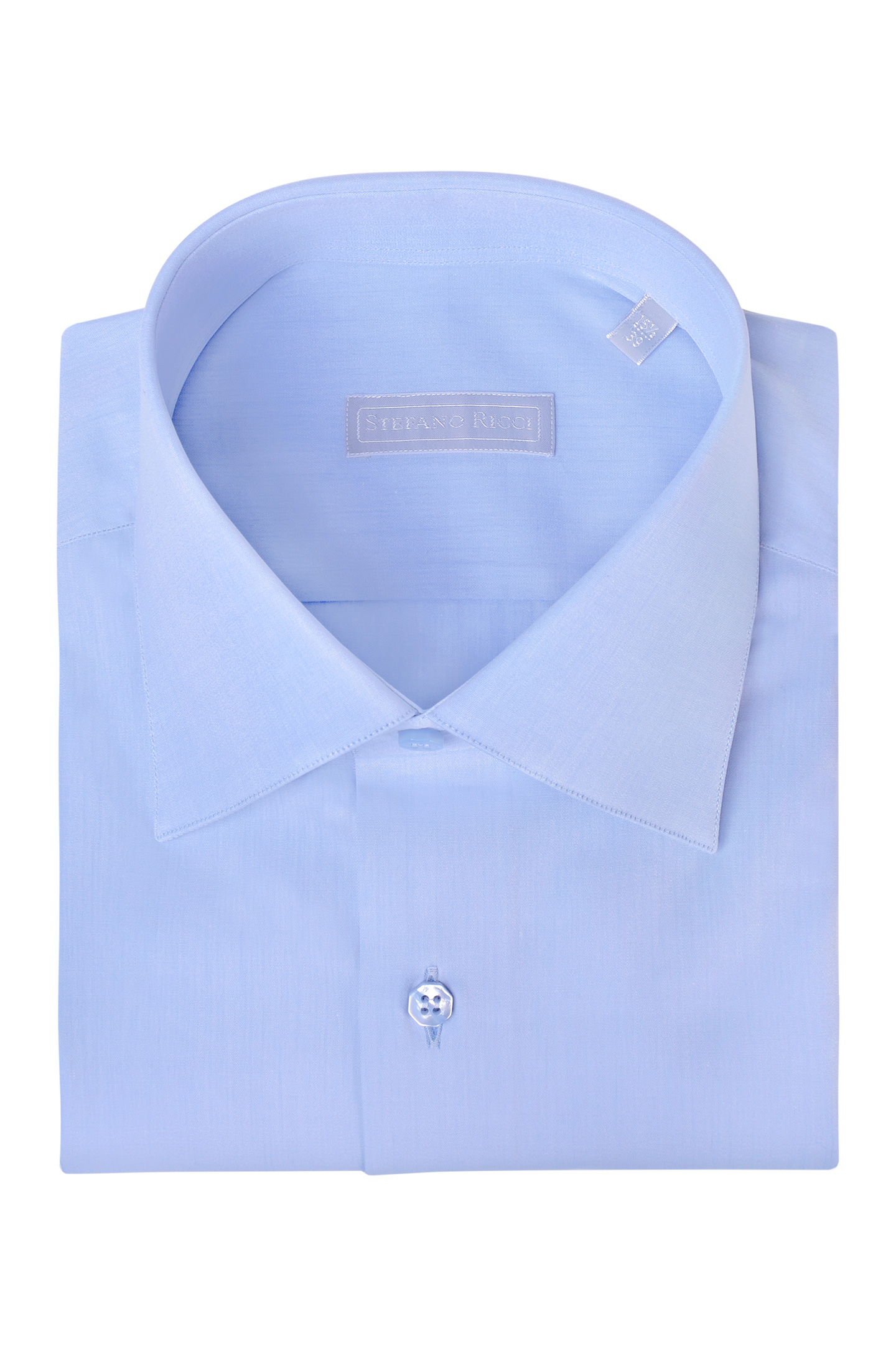Рубашка STEFANO RICCI MC003678 M1450, цвет: Голубой, Мужской