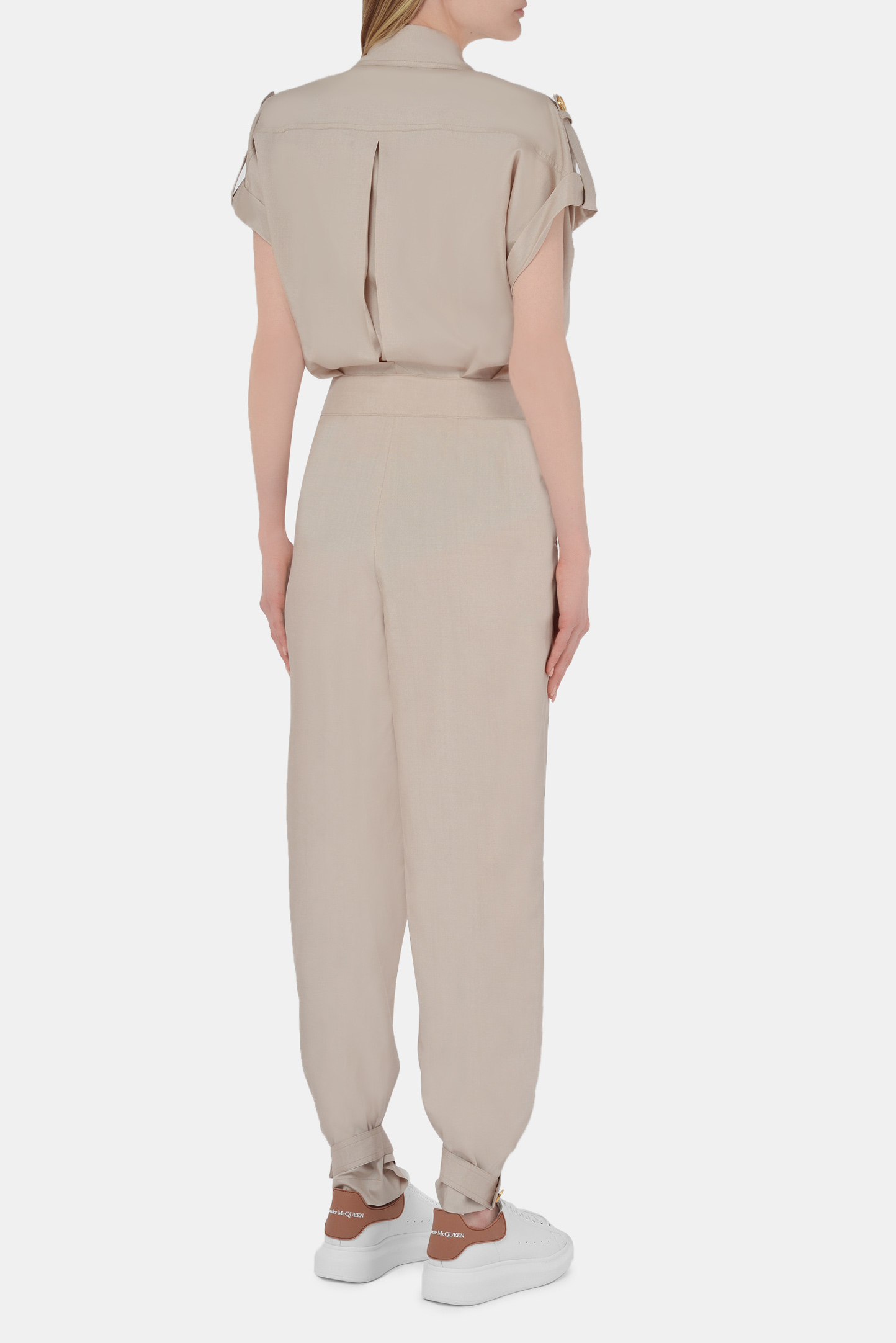 Комбинезон ALEXANDRE VAUTHIER 211JS1400, цвет: Бежевый, Женский