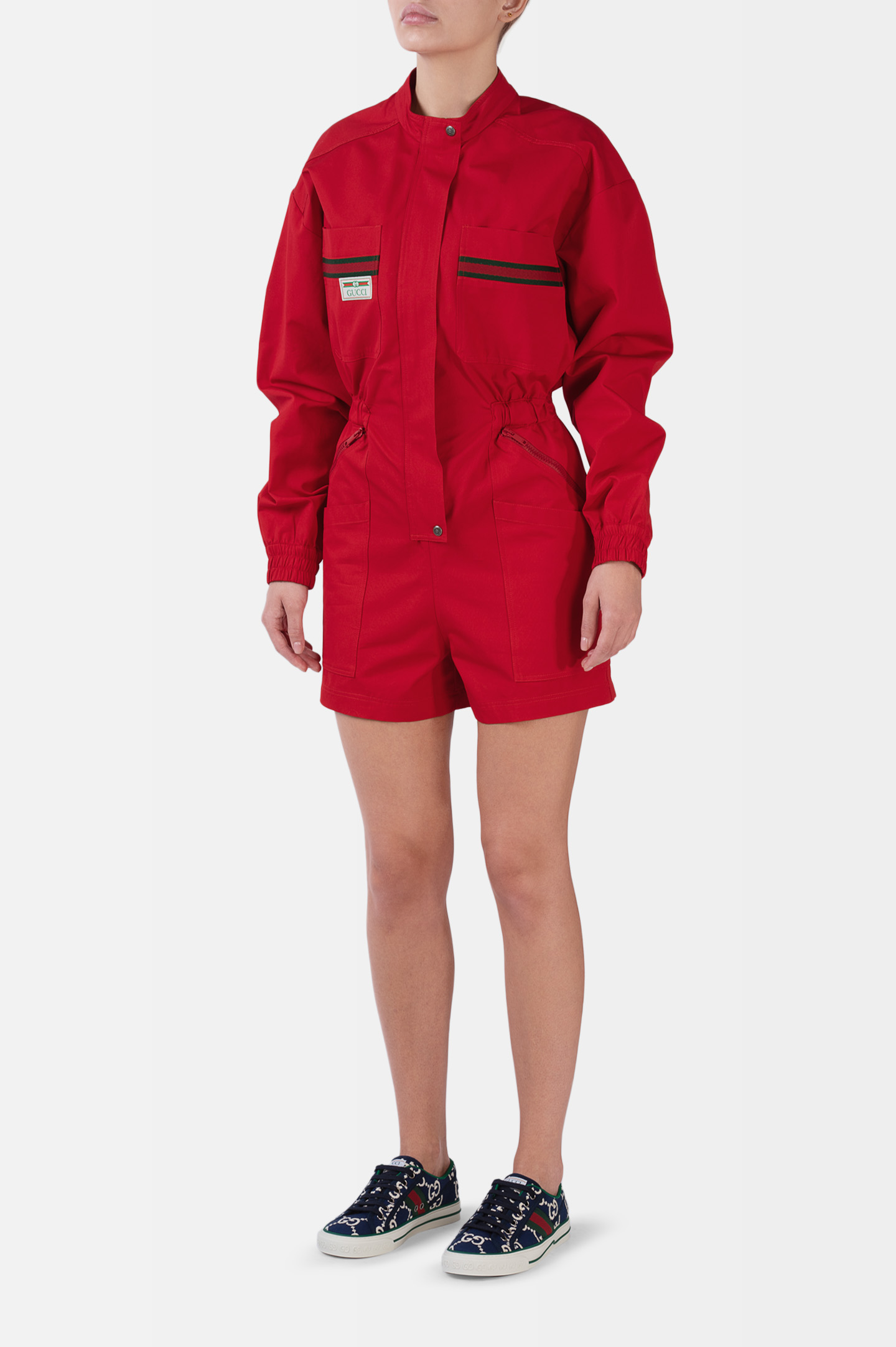 Комбинезон GUCCI 610004 XJBXQ, цвет: Красный, Женский