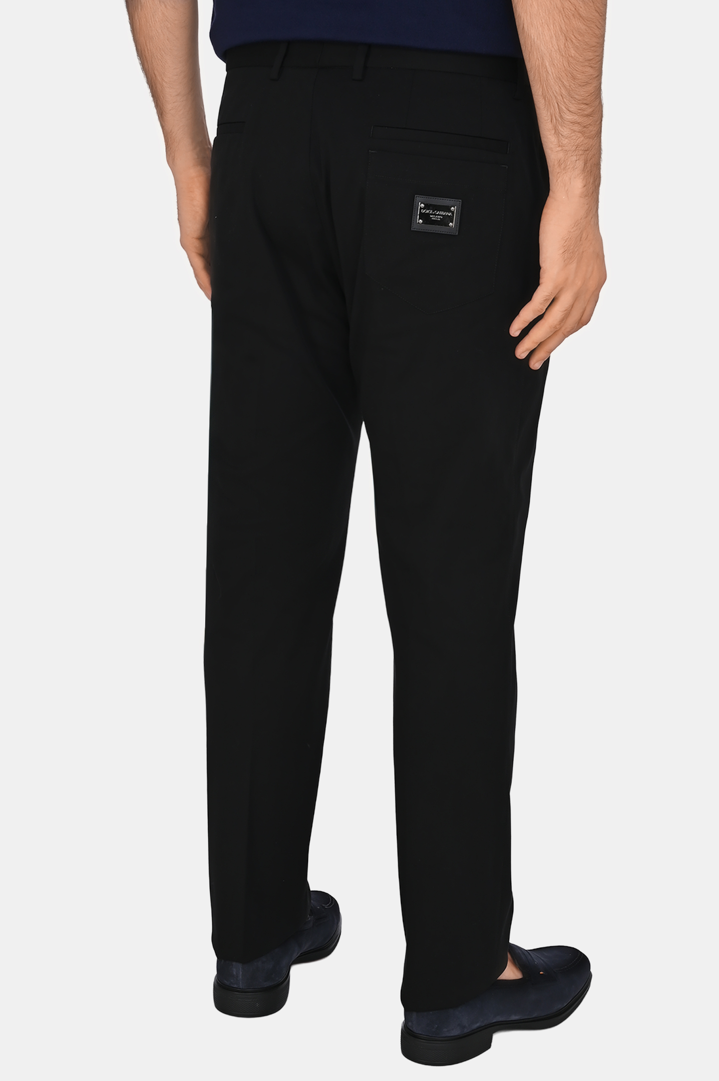 Брюки DOLCE & GABBANA GVB6ET FUFMJ, цвет: Черный, Мужской