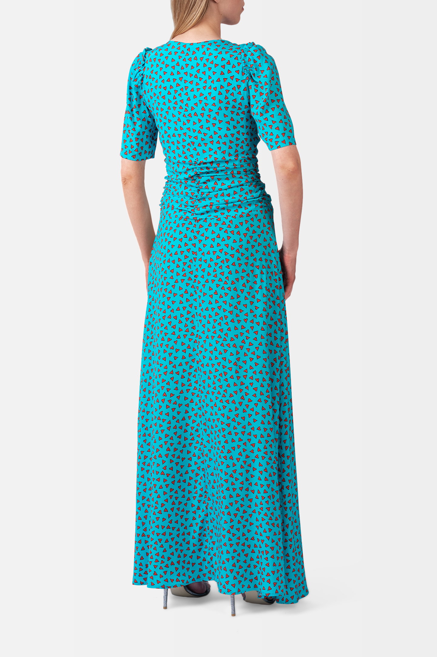 Платье P.A.R.O.S.H. D723171 SEART, цвет: Голубой, Женский