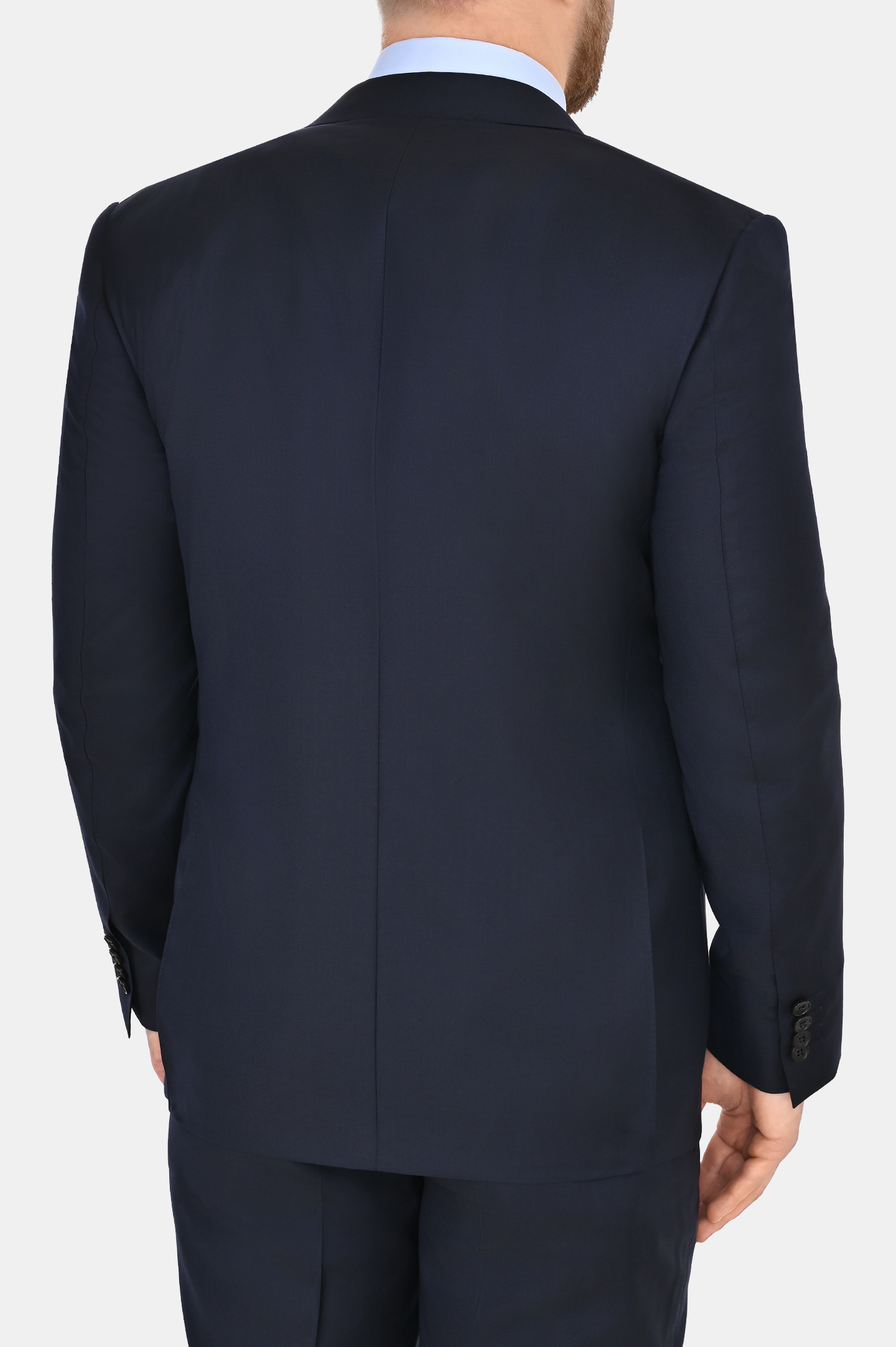 Костюм из шерсти CANALI AX01199 E11280/19/-L/6R, цвет: Темно-синий, Мужской