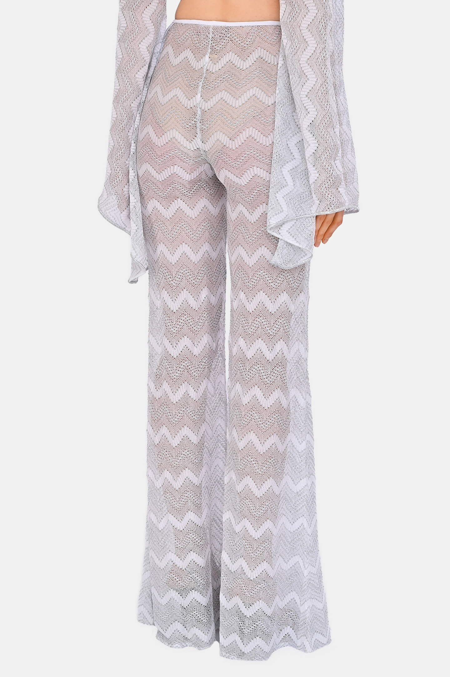 Брюки MISSONI MC25SI00-BR00ZX, цвет: Серебряный, Женский
