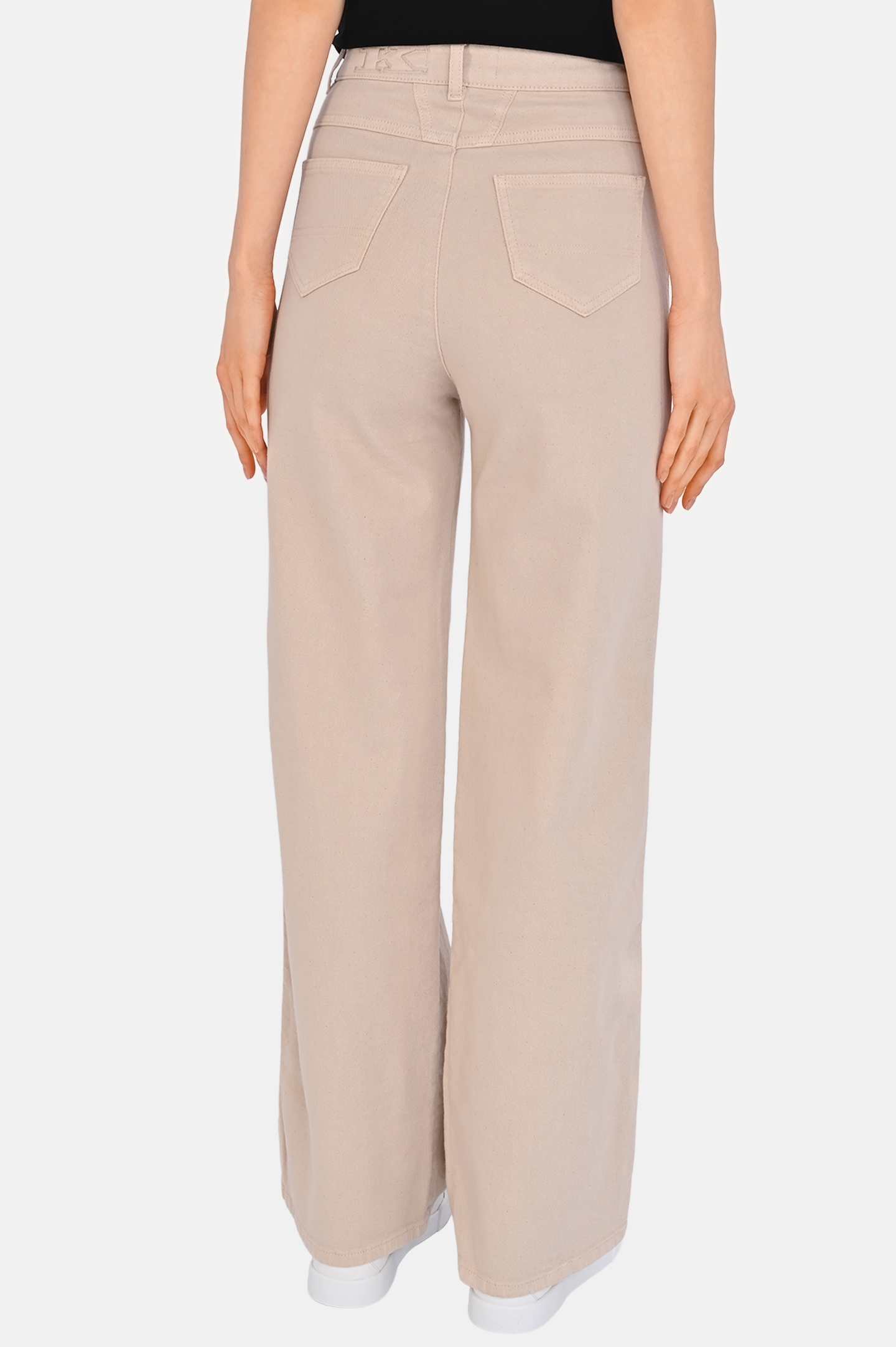 Джинсы KITON DJ53102K0928F0, цвет: Светло-бежевый, Женский