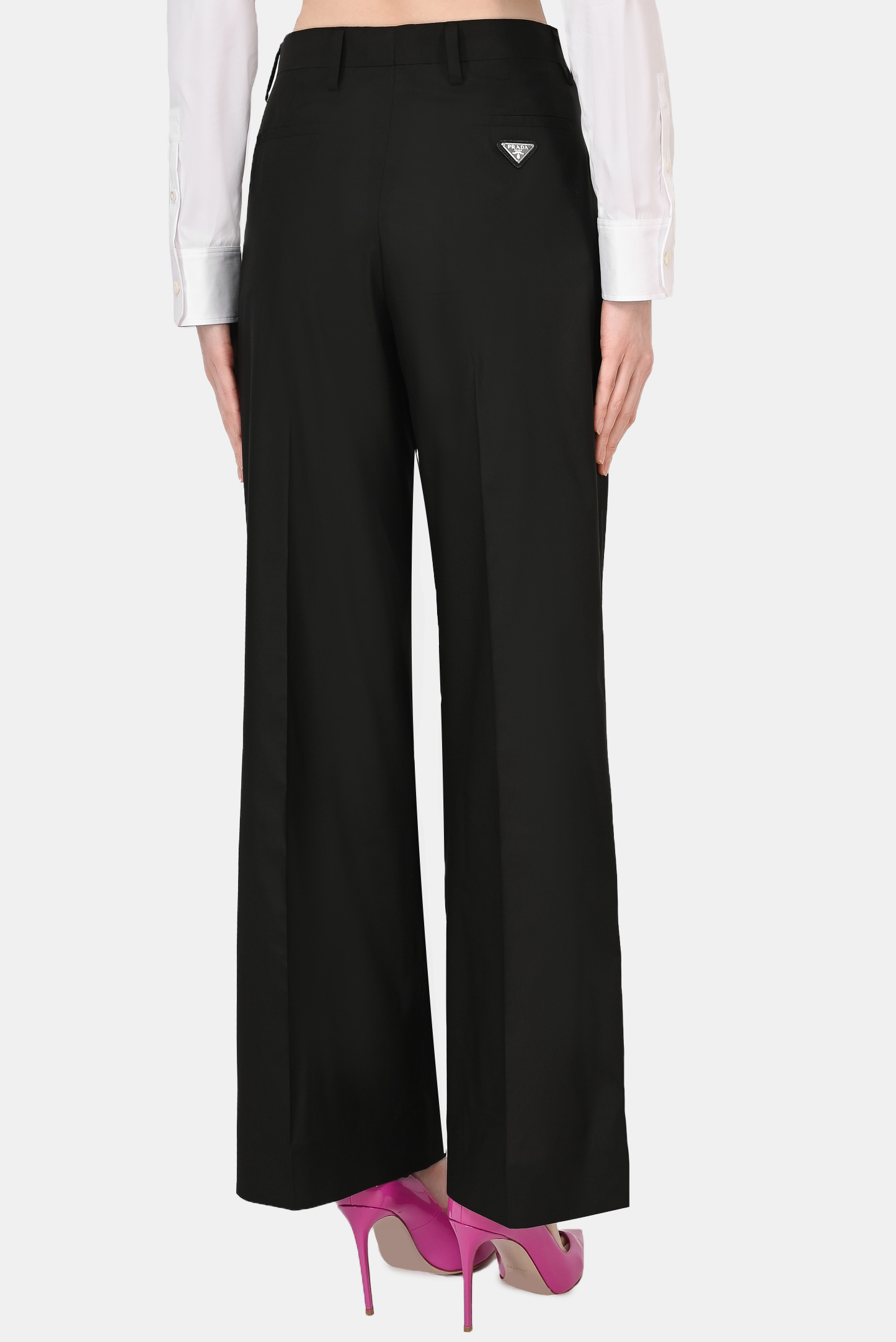 Брюки PRADA P286F 10GP, цвет: Черный, Женский