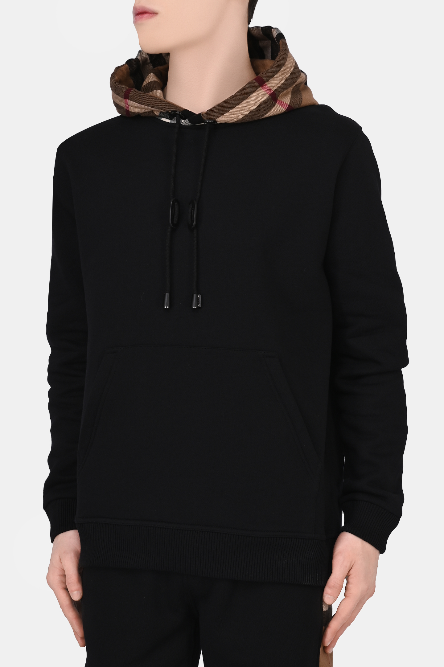 Джемпер (Худи) BURBERRY 8045004, цвет: Черный, Мужской