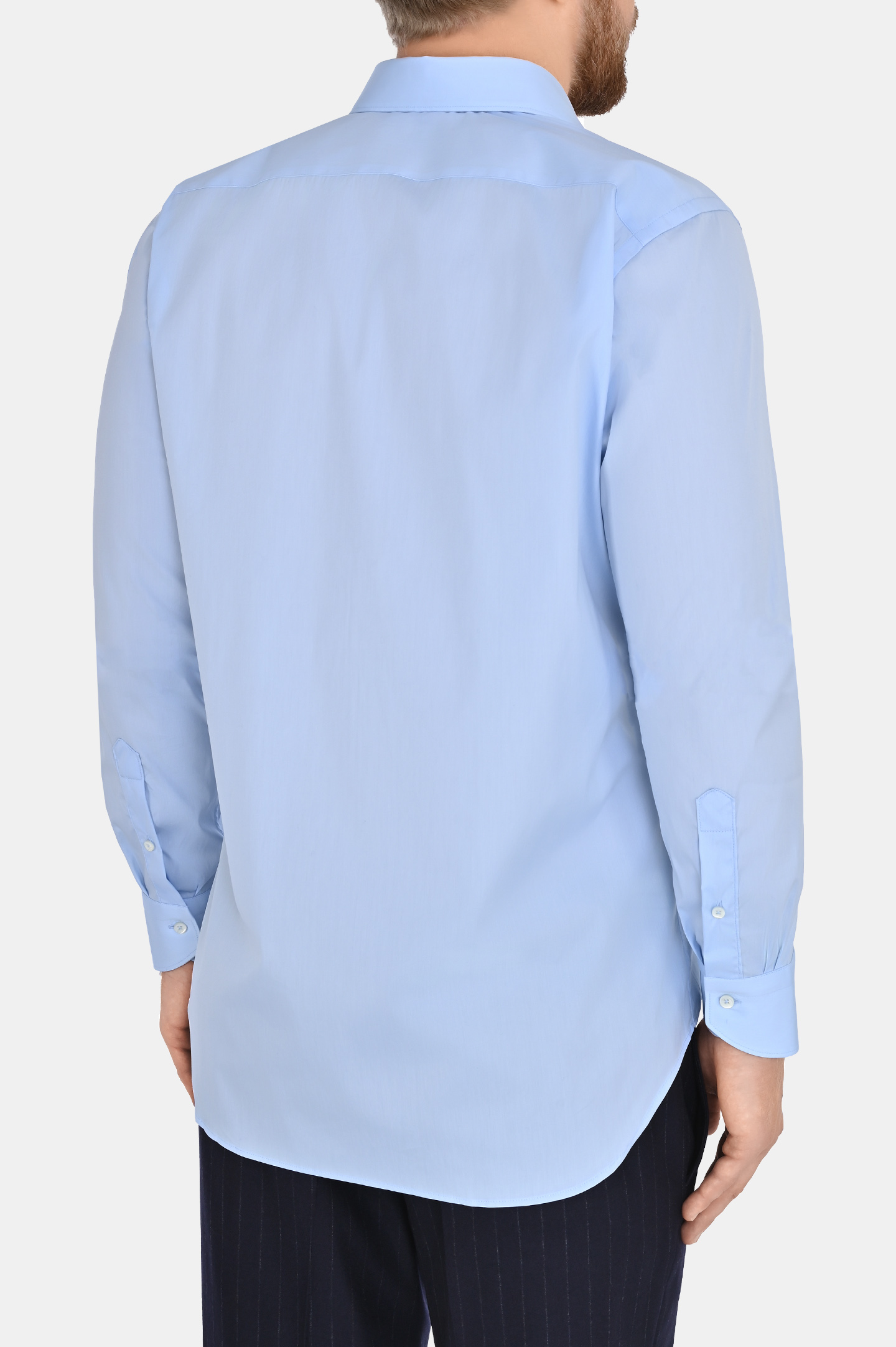 Рубашка CANALI GA01222 7C3TX, цвет: Голубой, Мужской