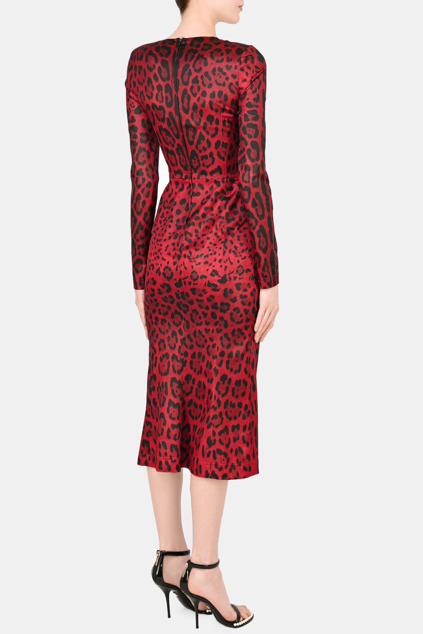 Платье DOLCE & GABBANA F6W3TT FSSGW, цвет: Красный, Женский
