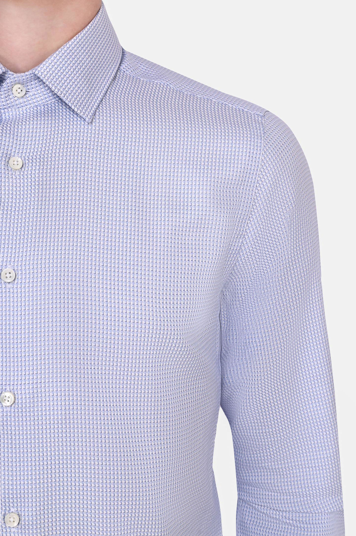 Рубашка CANALI GR02338/401, цвет: Белый, Мужской