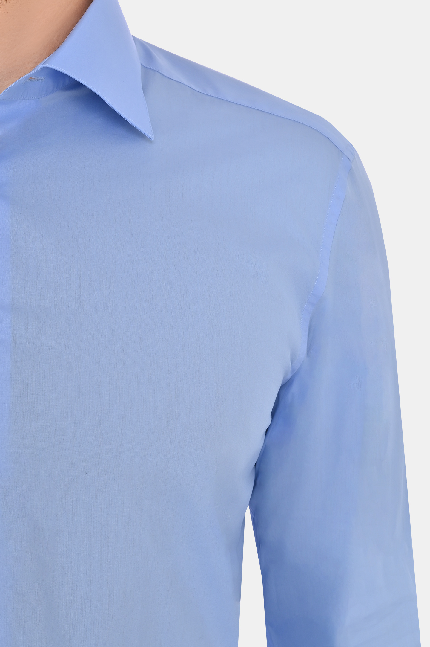 Рубашка STEFANO RICCI MC003678 A304, цвет: Голубой, Мужской