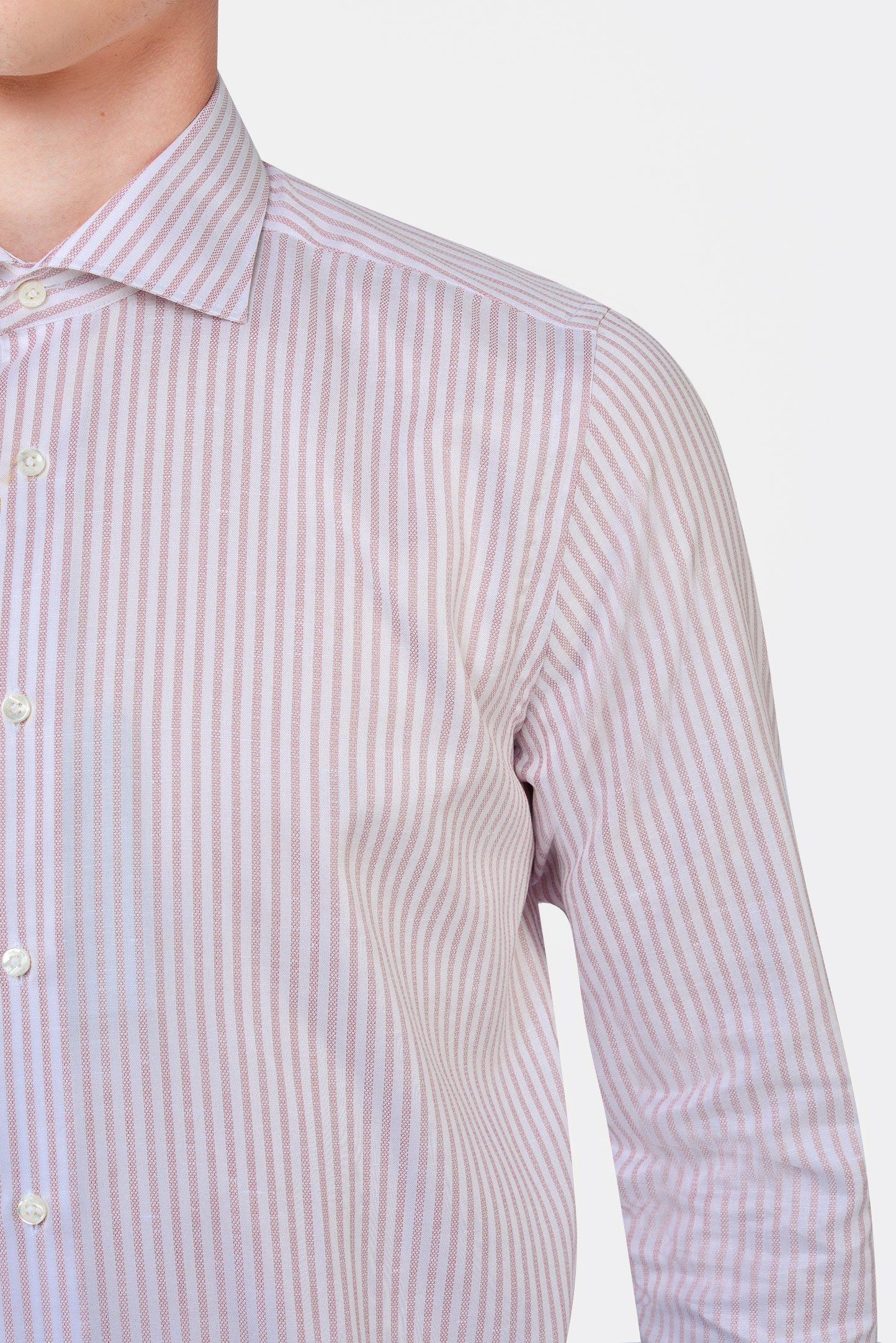 Рубашка CANALI GR02289/901, цвет: Розовый, Мужской
