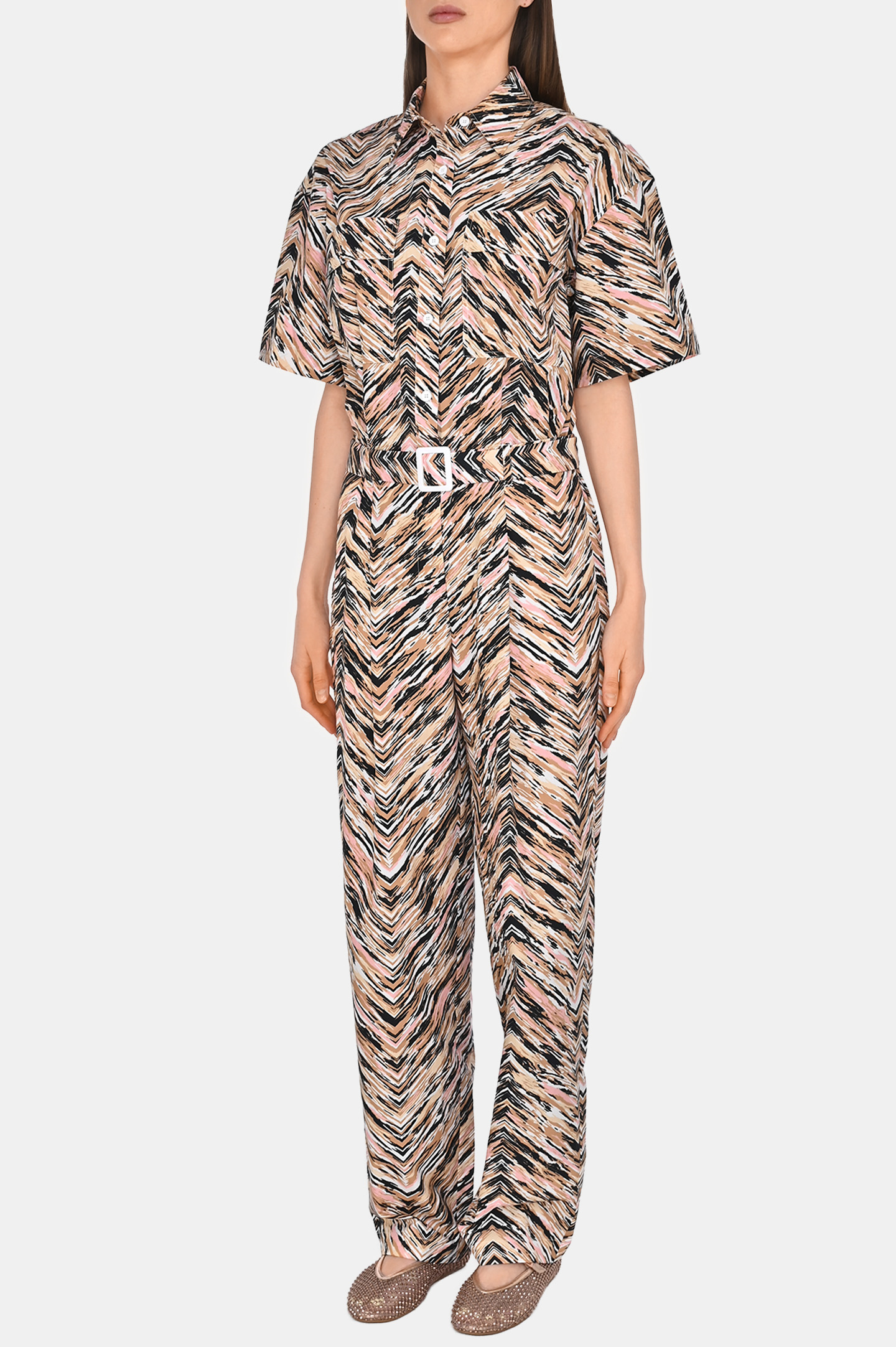 Комбинезон+ремень MISSONI DS25SG1R-BW00VY, цвет: Разноцветный, Женский