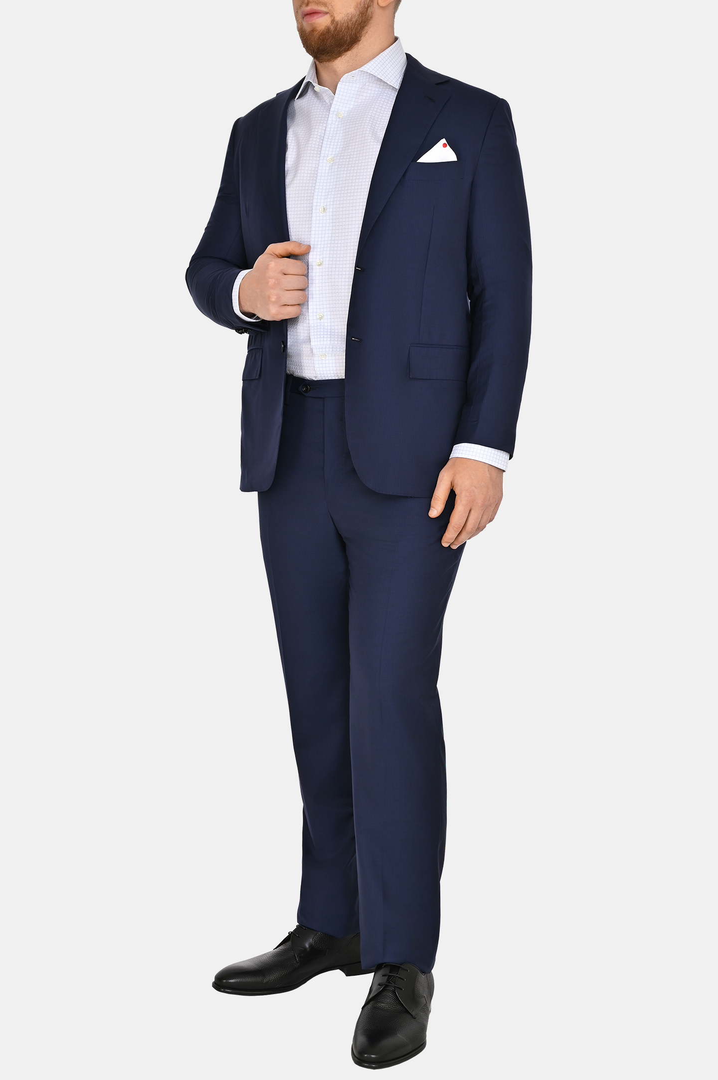 Костюм+платок KITON UA81K0602E0, цвет: Темно-синий, Мужской