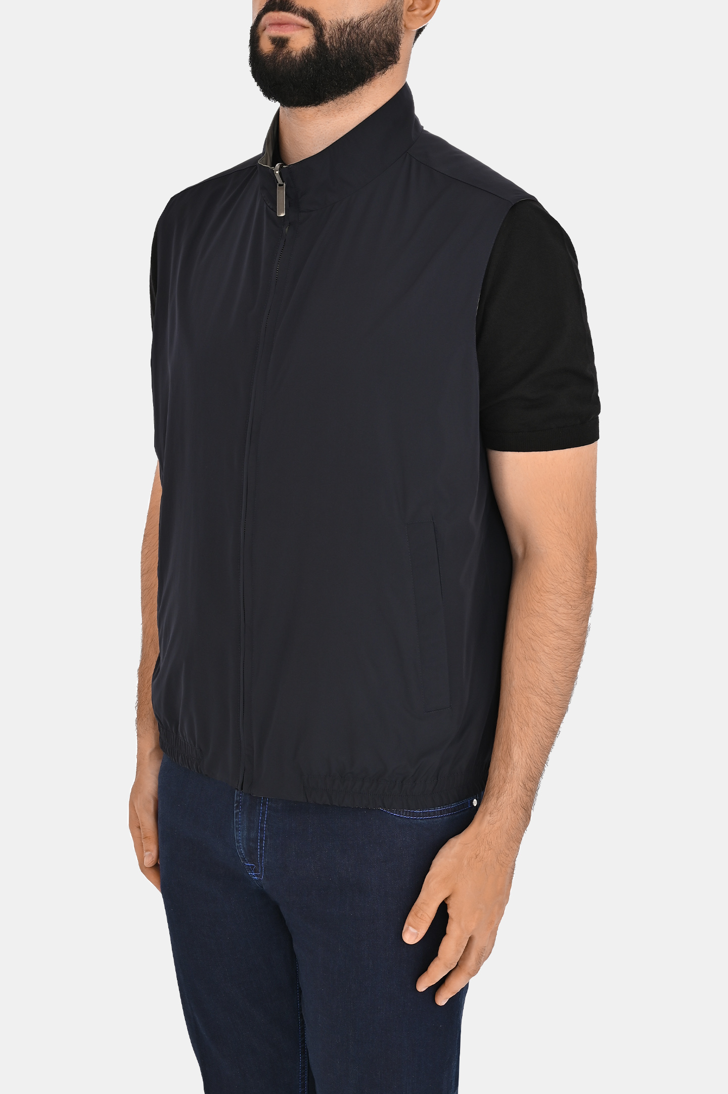 Жилет CANALI SG03188 O40874, цвет: Синий, Мужской