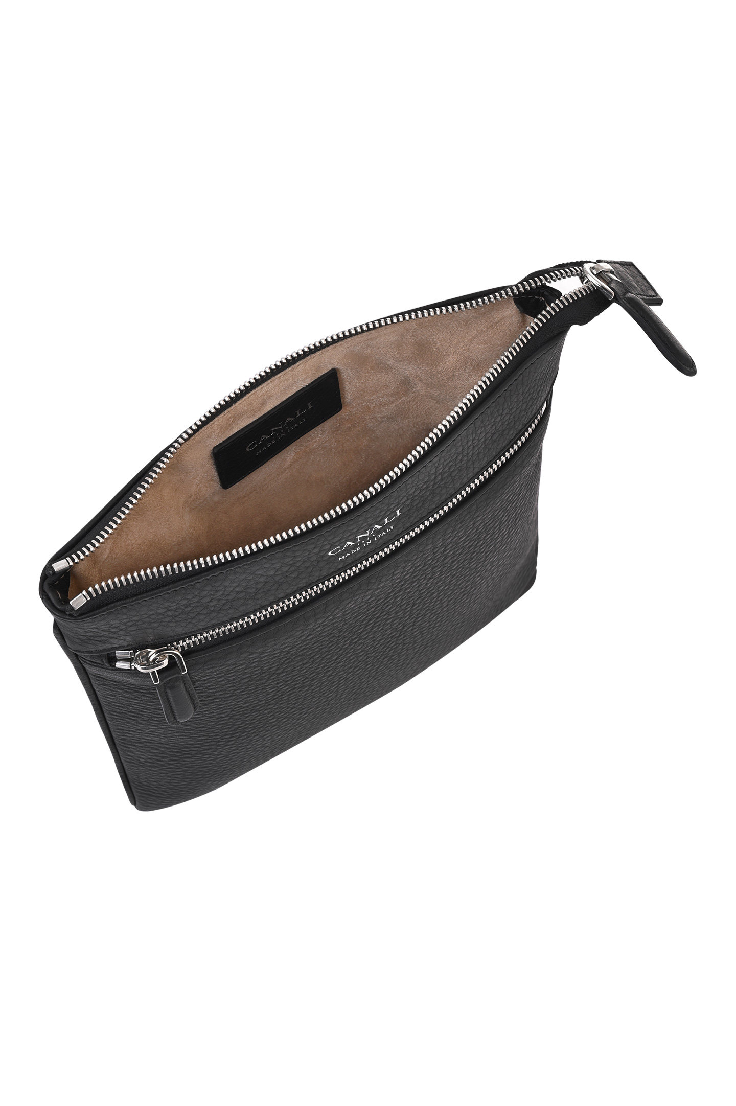 Сумка CANALI NA00134 P226101, цвет: Черный, Мужской