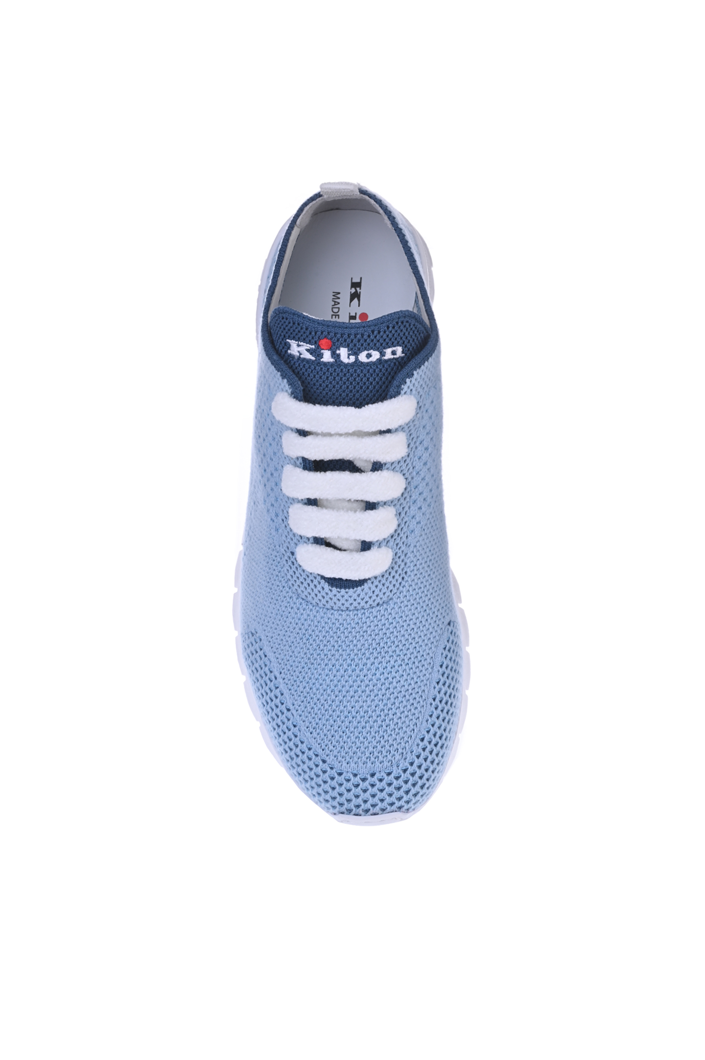 Кроссовки KITON DSSFITSN00847, цвет: Голубой, Женский