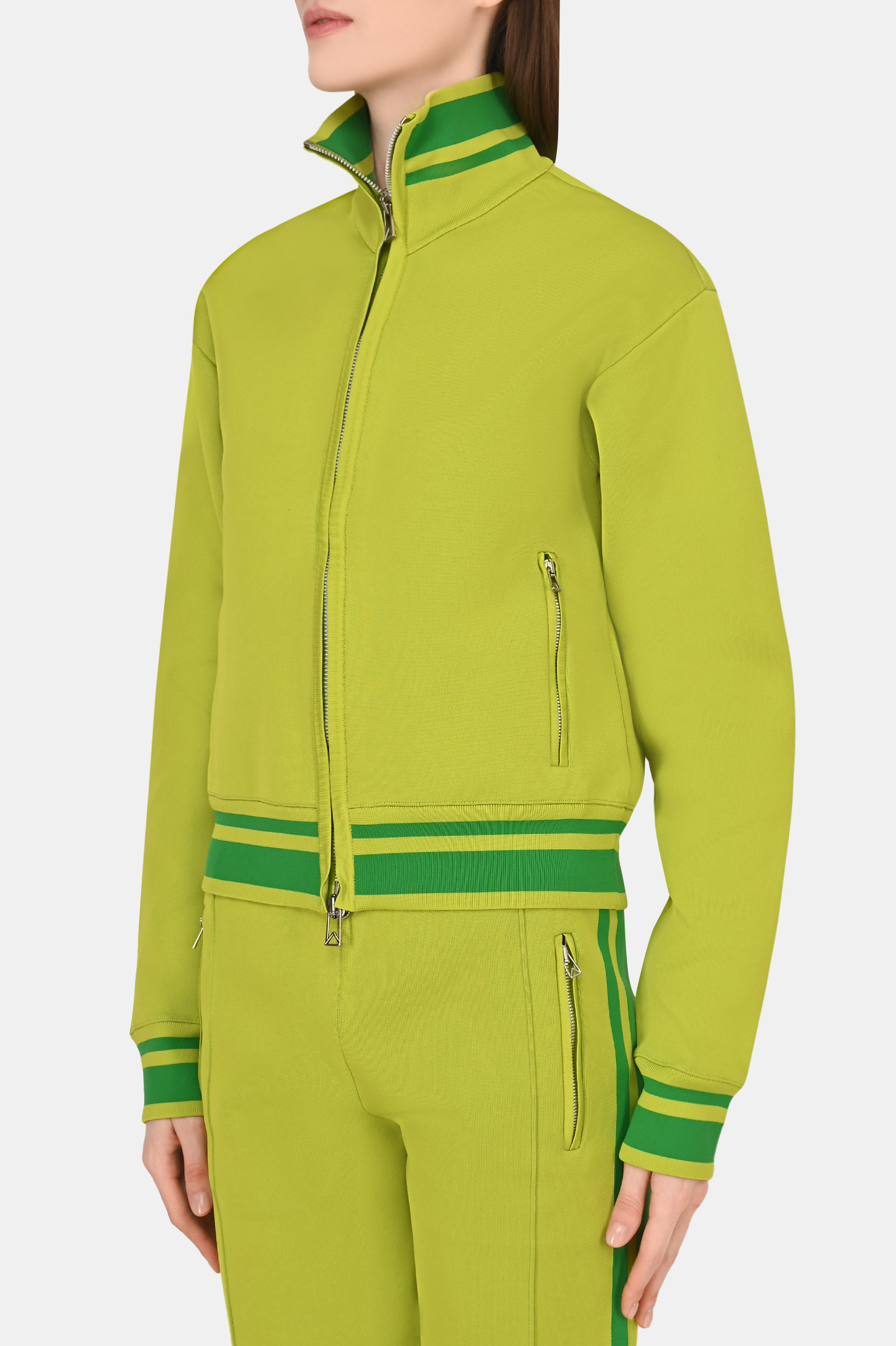 Куртка спорт BOTTEGA VENETA 686820 V0C10, цвет: Зеленый, Unisex
