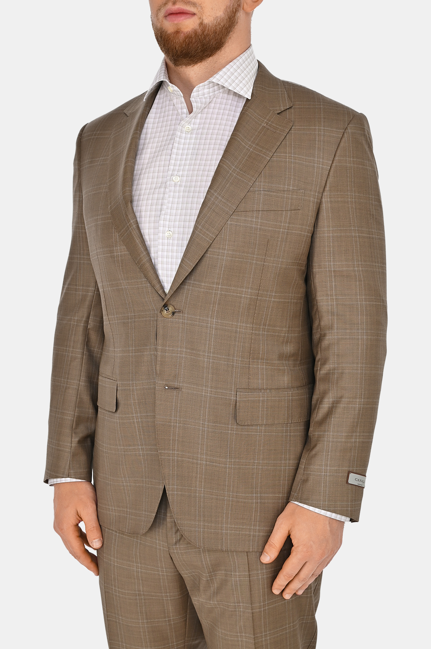 Костюм CANALI BX01452 E13280, цвет: Бежевый, Мужской