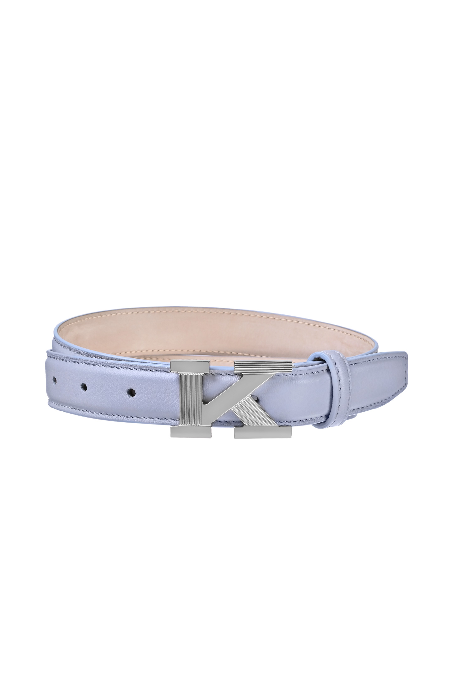 Ремень KITON DCS2KGPK0941F0, цвет: Голубой, Женский