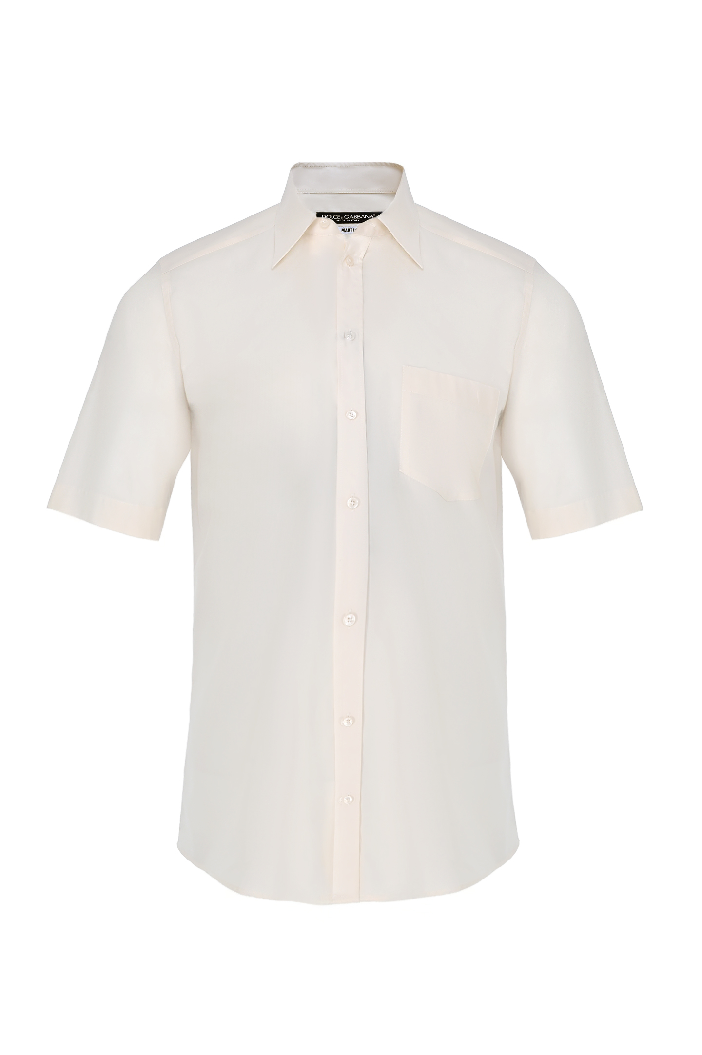 Рубашка DOLCE & GABBANA G5MV5T FU5T9, цвет: Молочный, Мужской