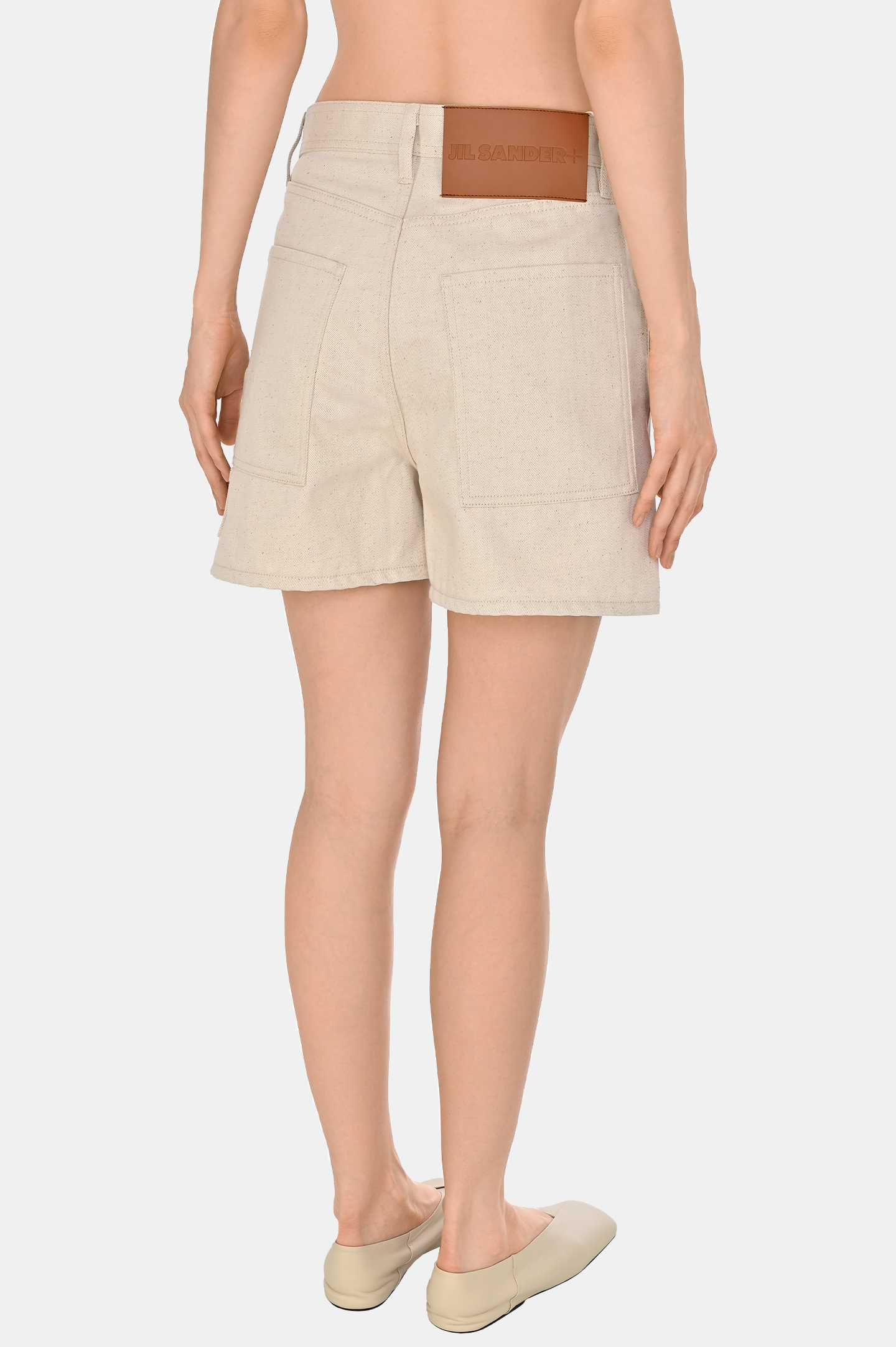 Шорты JIL SANDER J40KA0264, цвет: Молочный, Женский