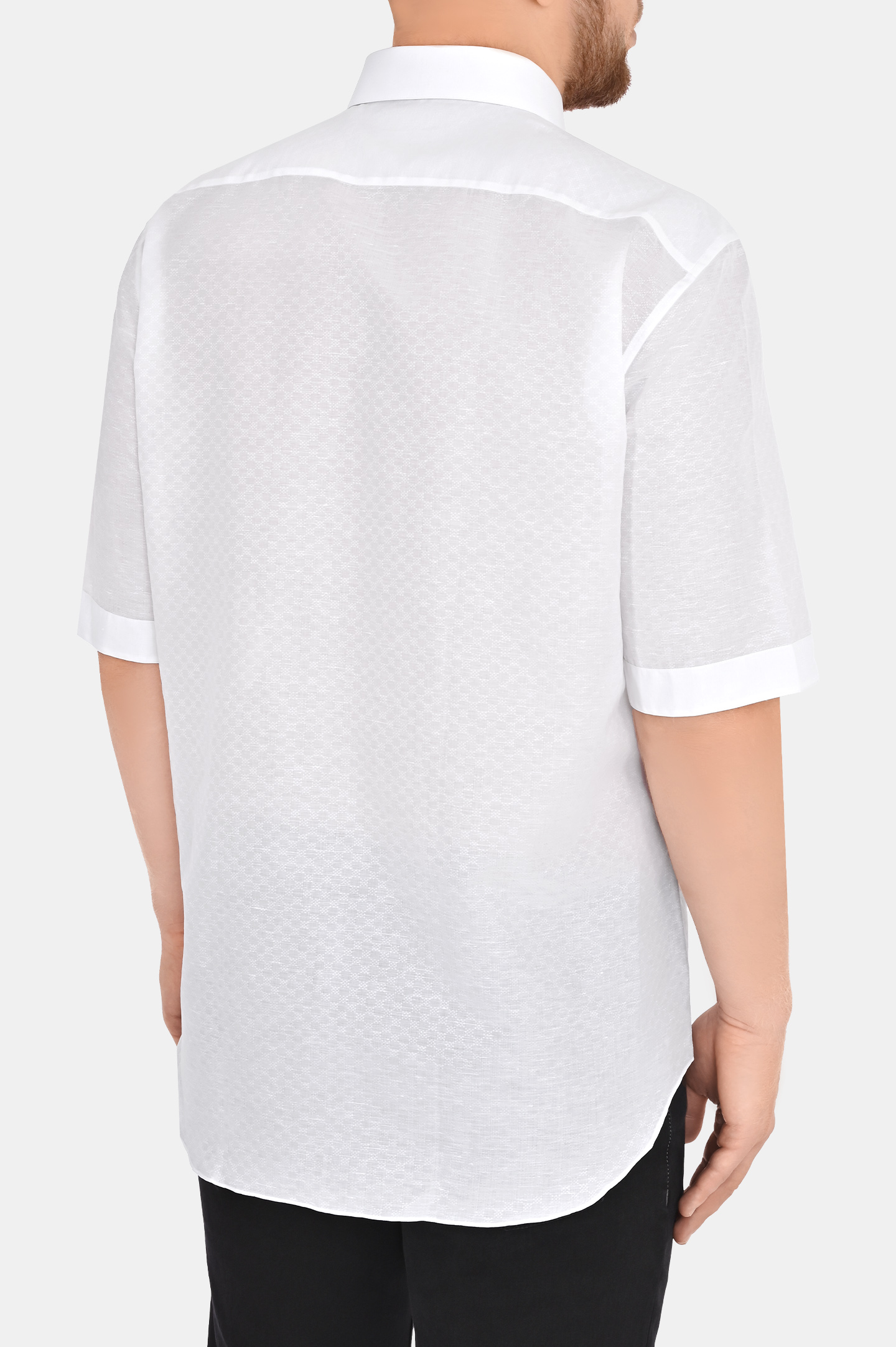 Рубашка STEFANO RICCI MC006721 R2558, цвет: Белый, Мужской